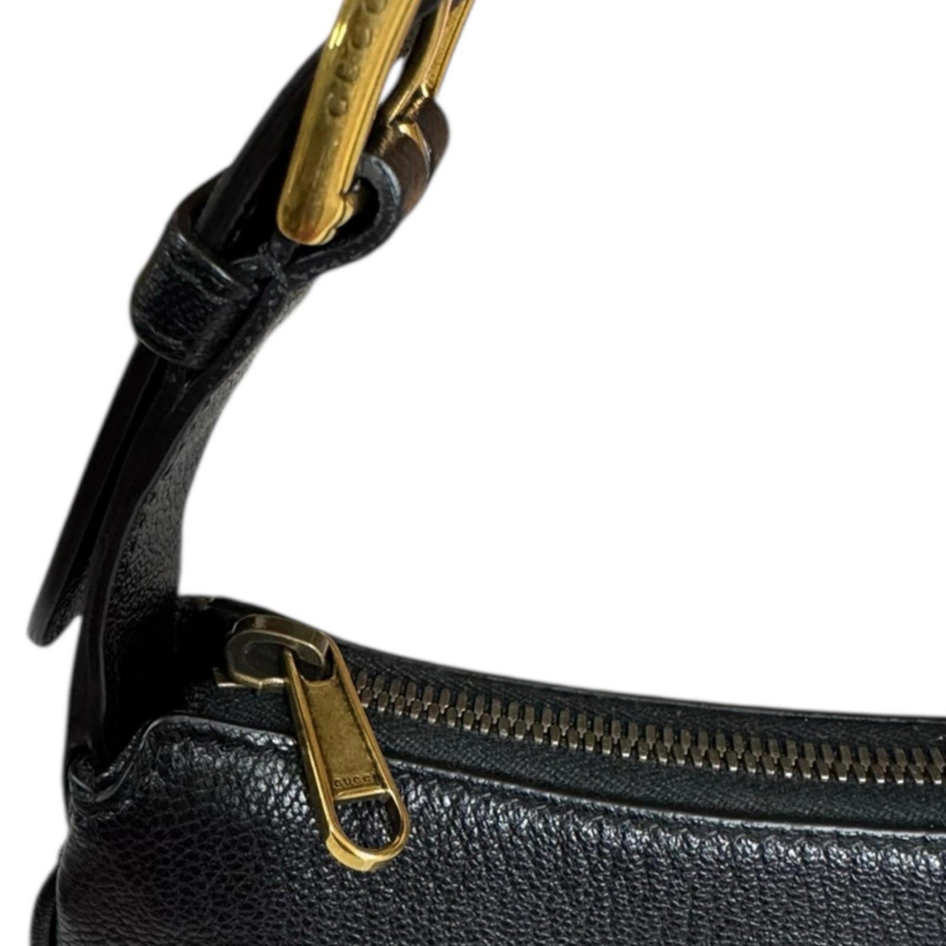 Gucci Black Leather Handbag