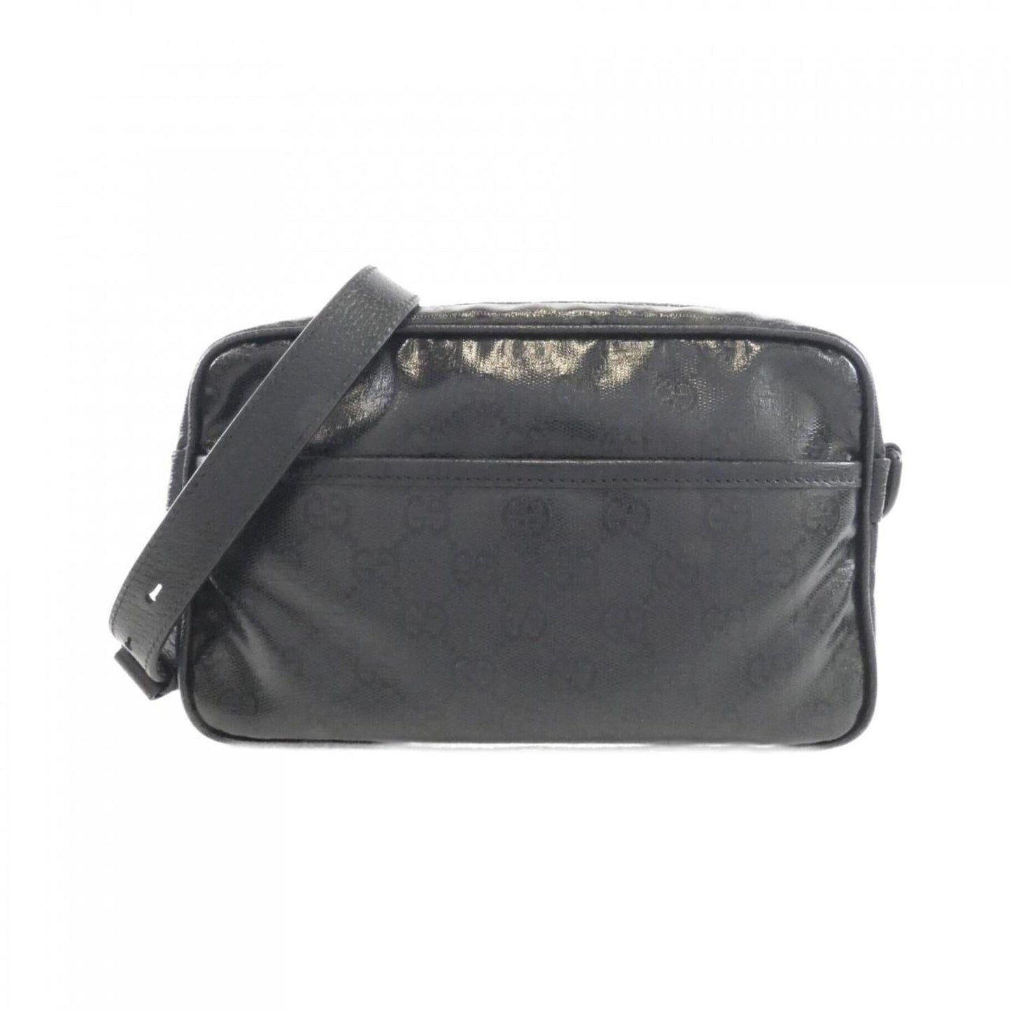 Gucci Black Gg Crystal Shoulder Bag