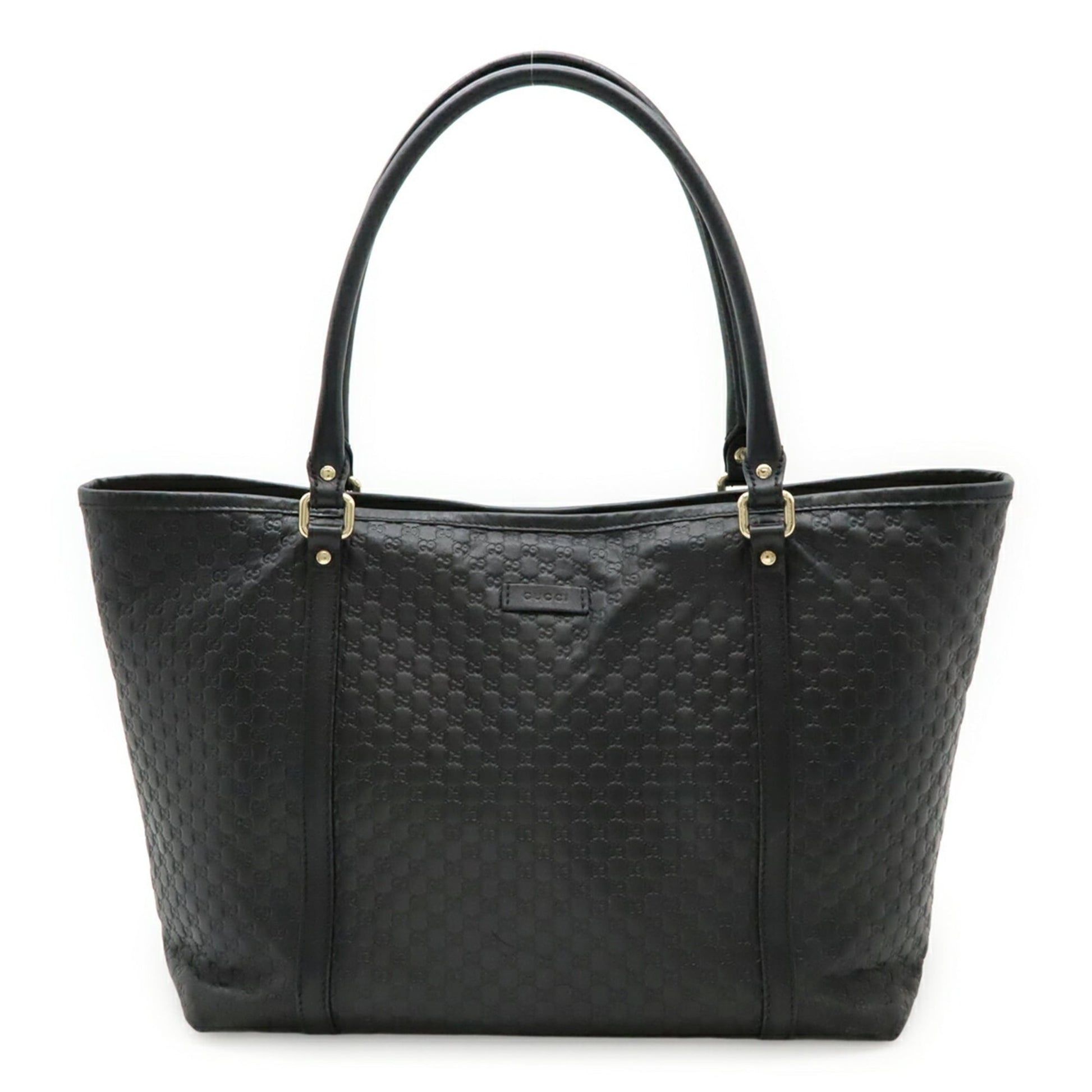 Gucci Microguccissima Black Micro Gg Leather Shoulder Bag Tote Bag