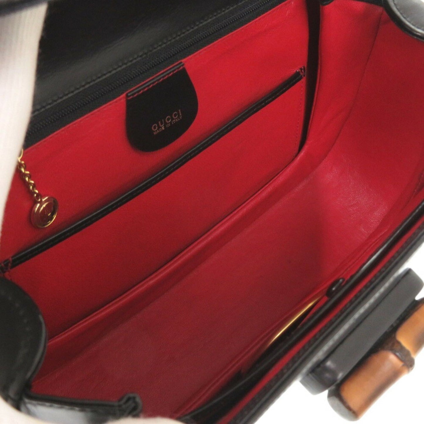 Gucci Black Leather Handbag