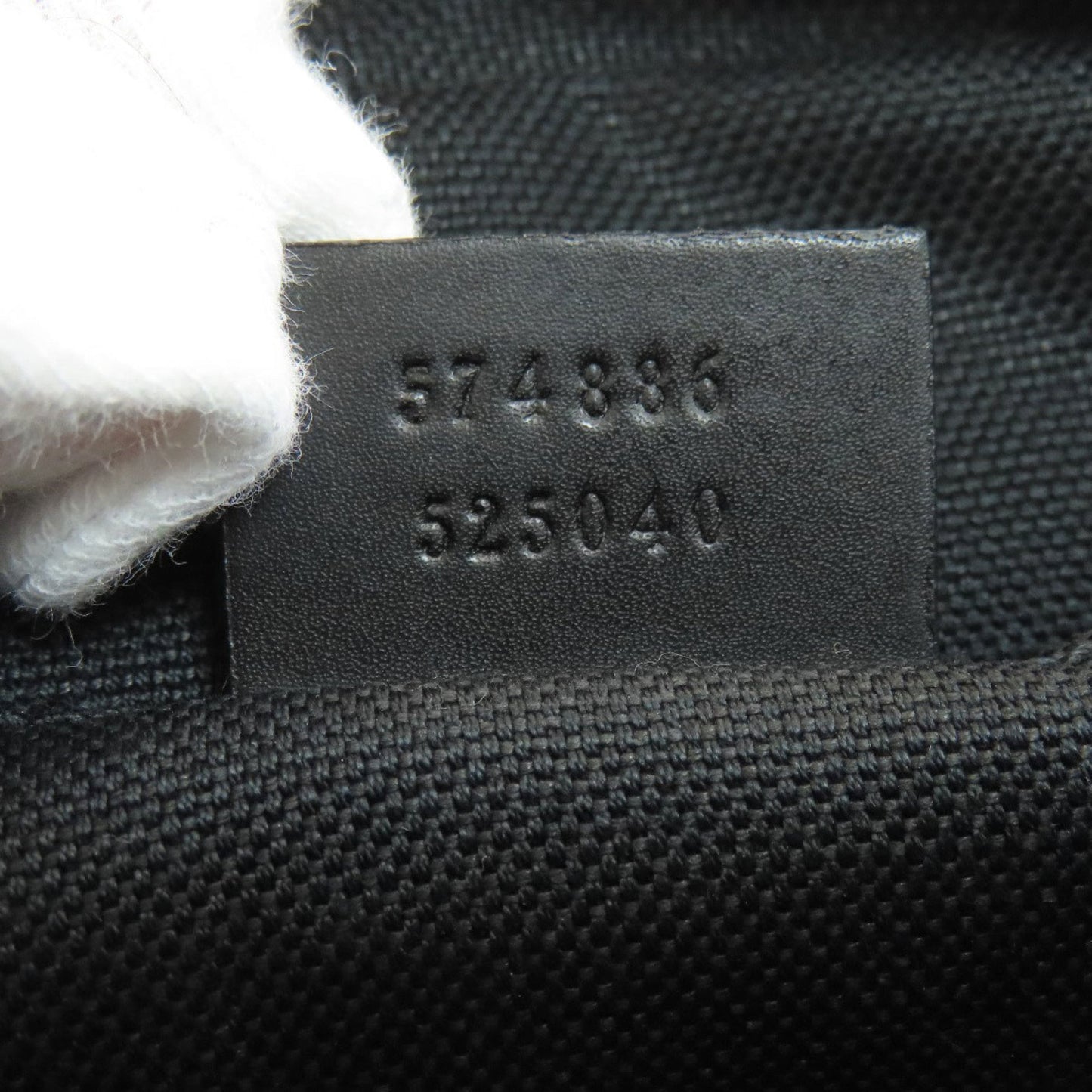 Gucci Black Pvc Shoulder Bag