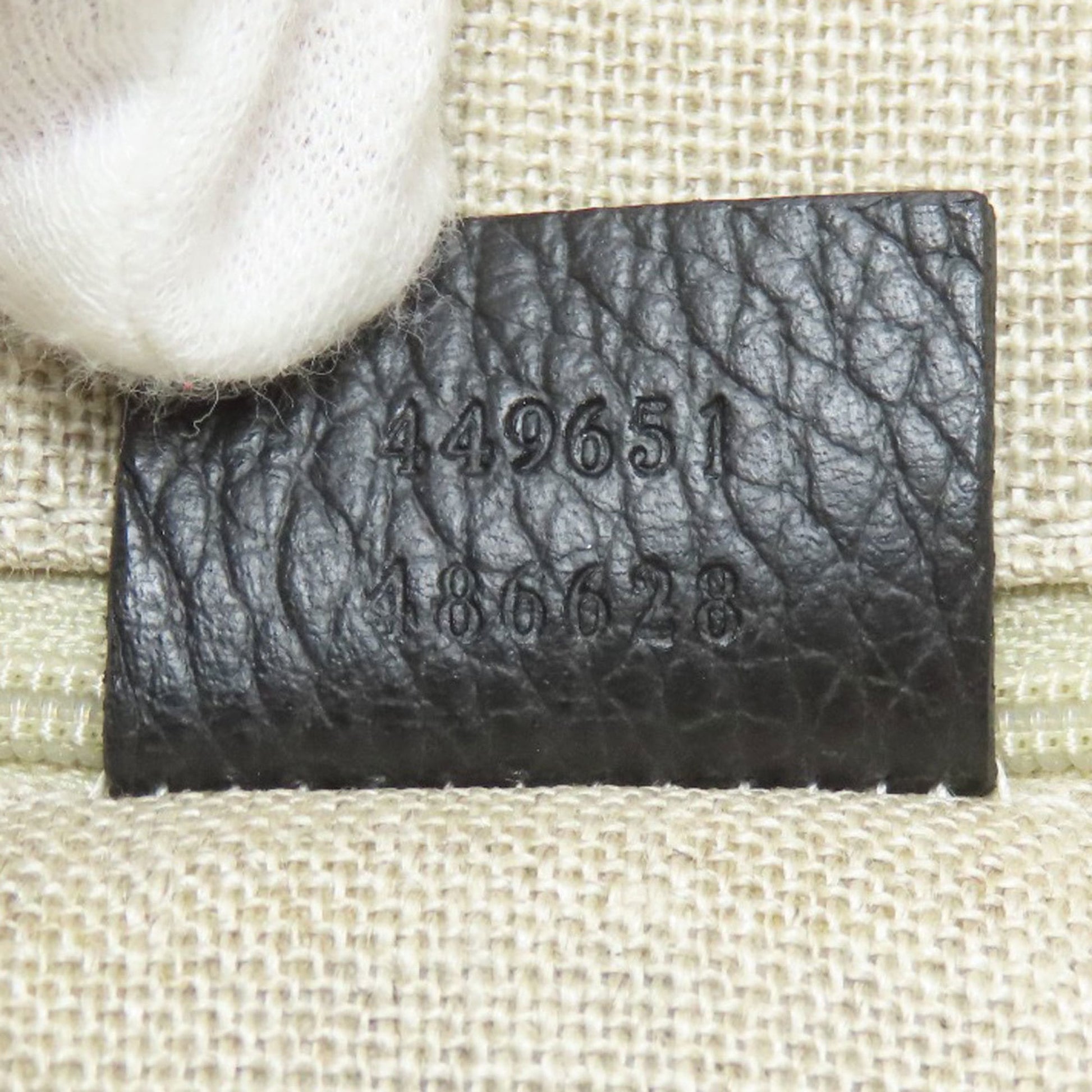 Gucci Black Leather Handbag