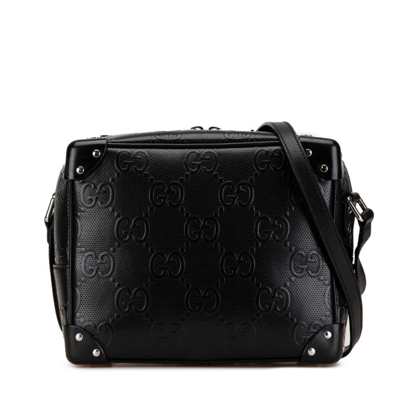 Gucci Black Leather Shoulder Bag