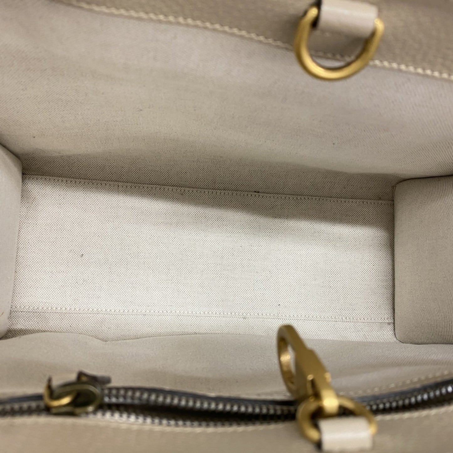 Gucci Beige Pvc Tote Bag