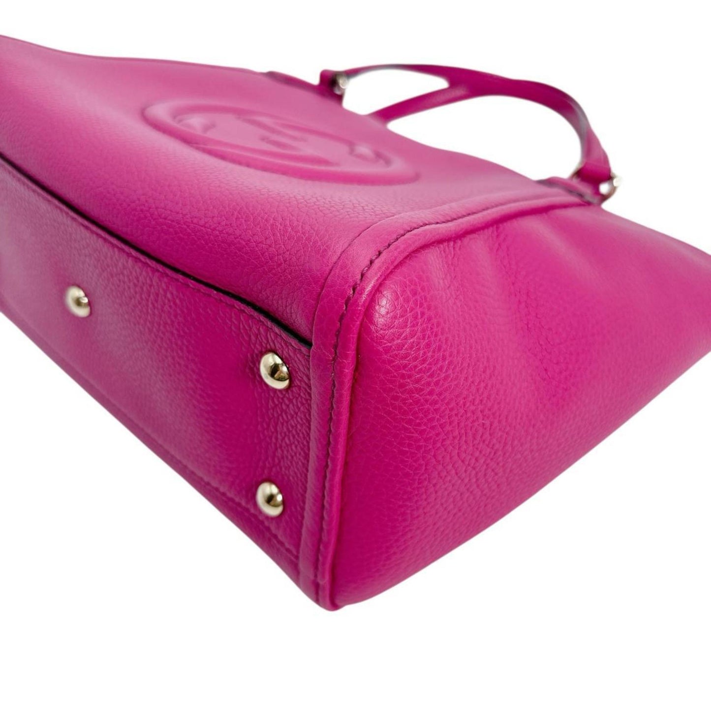 Gucci Pink Leather Handbag