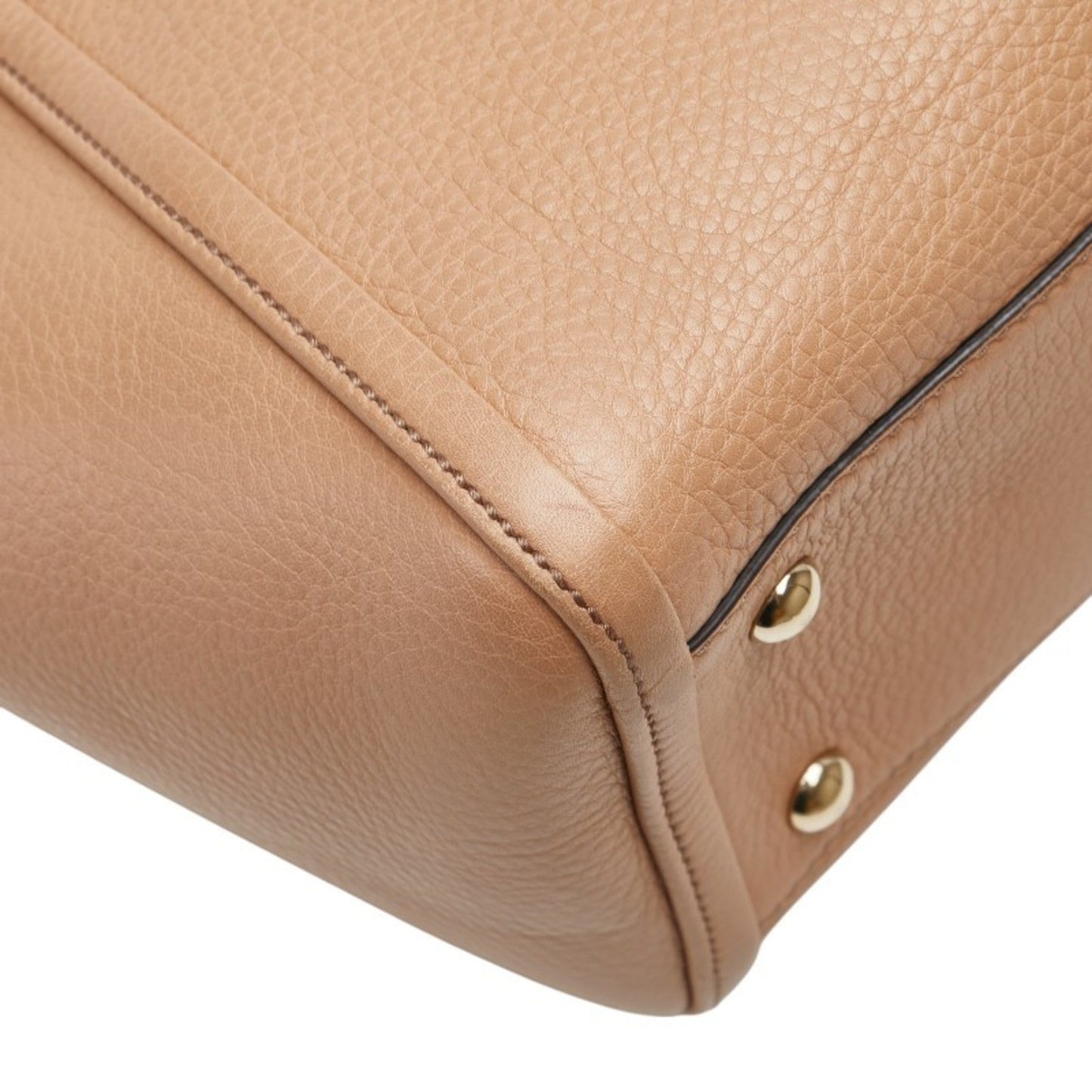 Gucci Beige Leather Handbag Shoulder Bag