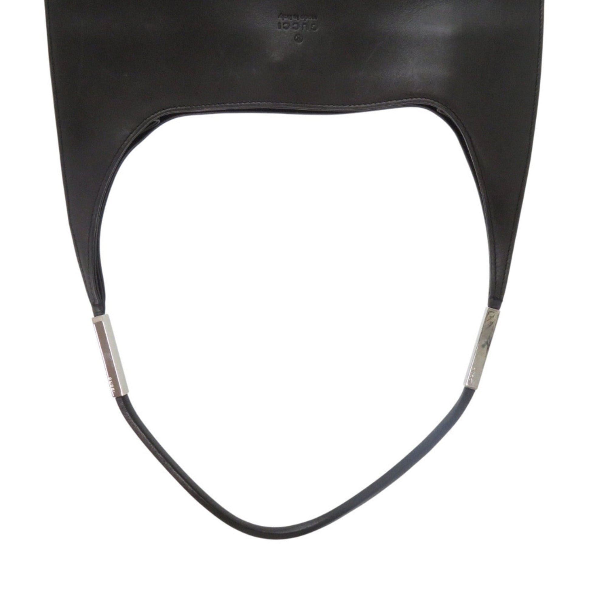 Gucci Black Leather Shoulder Bag