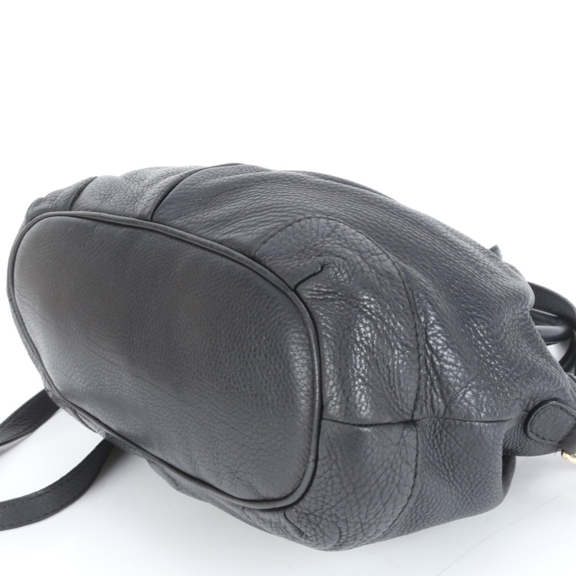 Gucci Black Leather Shoulder Bag