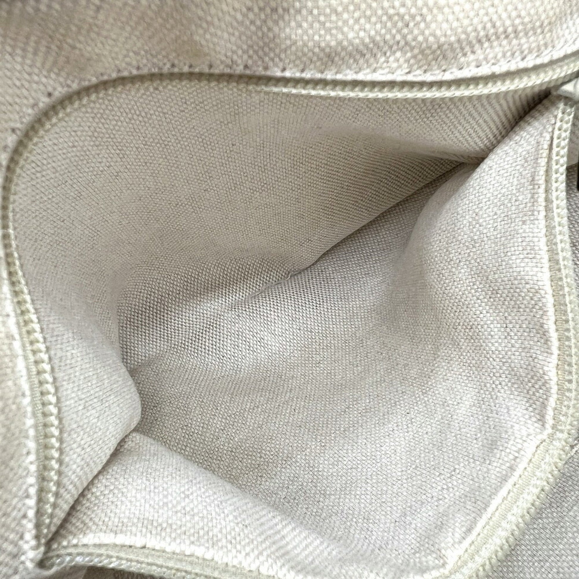 Gucci Black Gg Canvas Leather Shoulder Bag