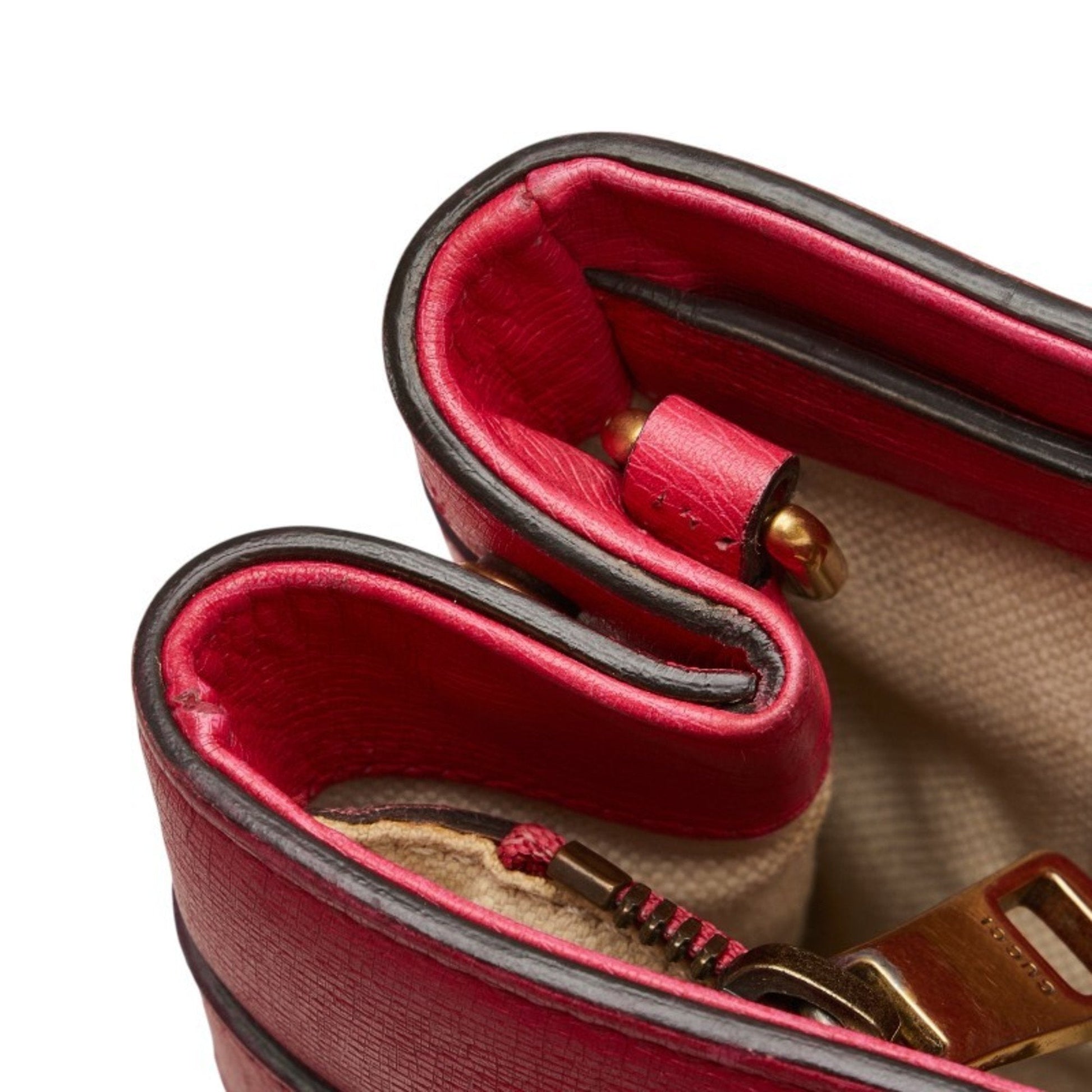 Gucci Horsebit Pink Leather Shoulder Bag Tote Bag