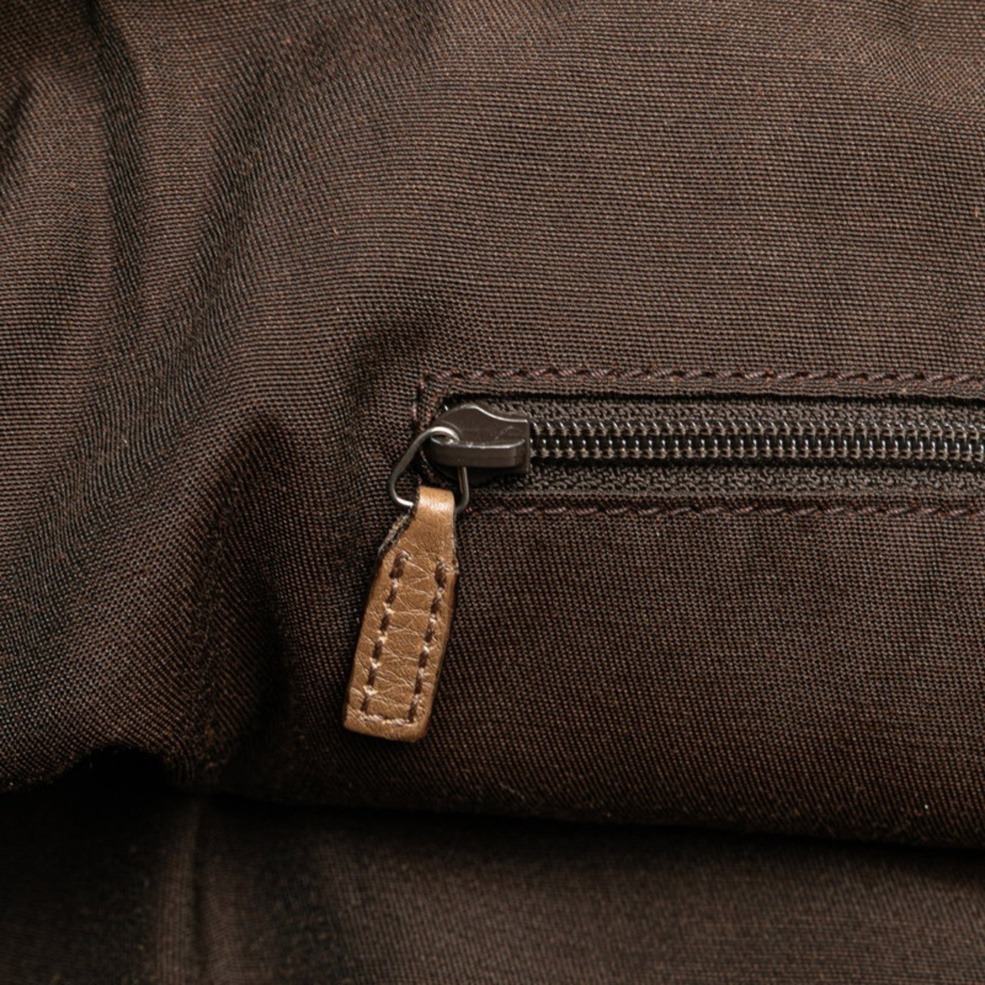 Gucci Brown Leather Shoulder Bag Tote Bag