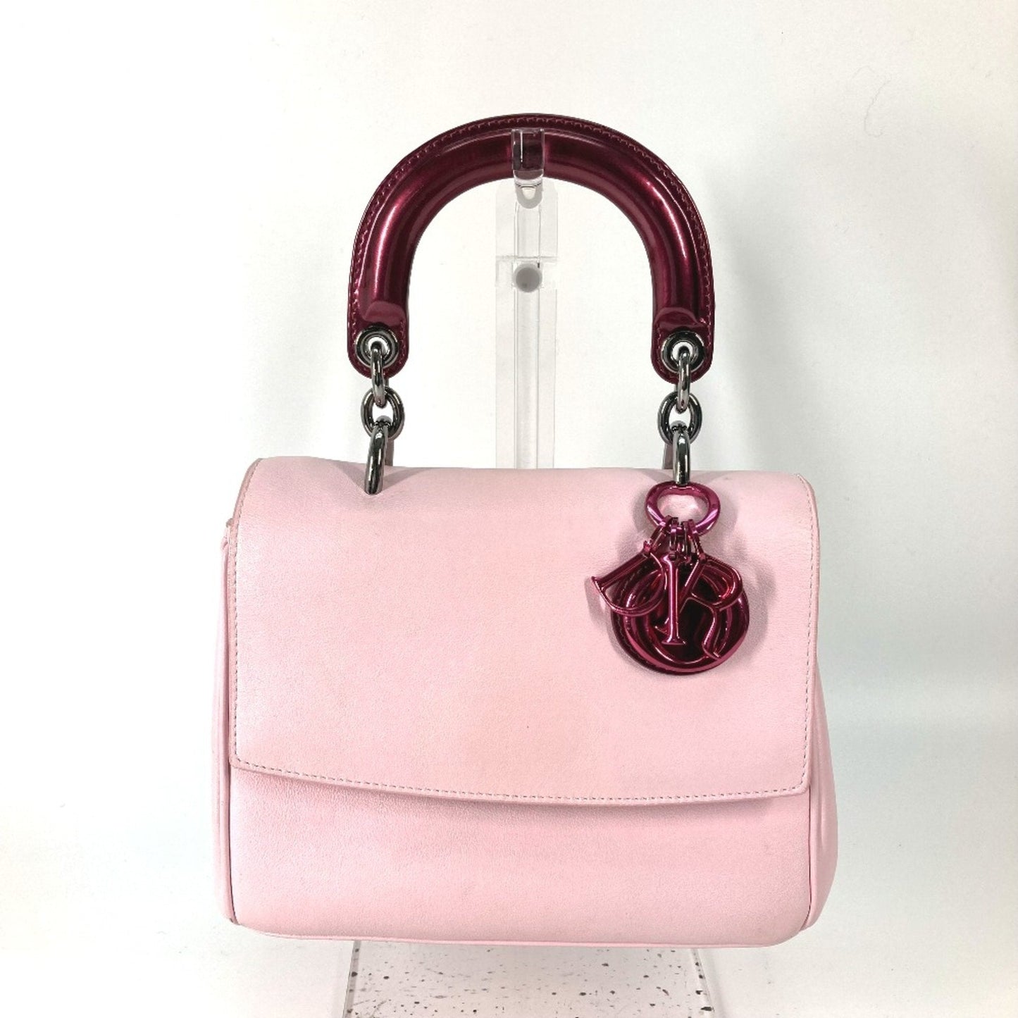 Dior Handbag Christian 8 Leather Pink