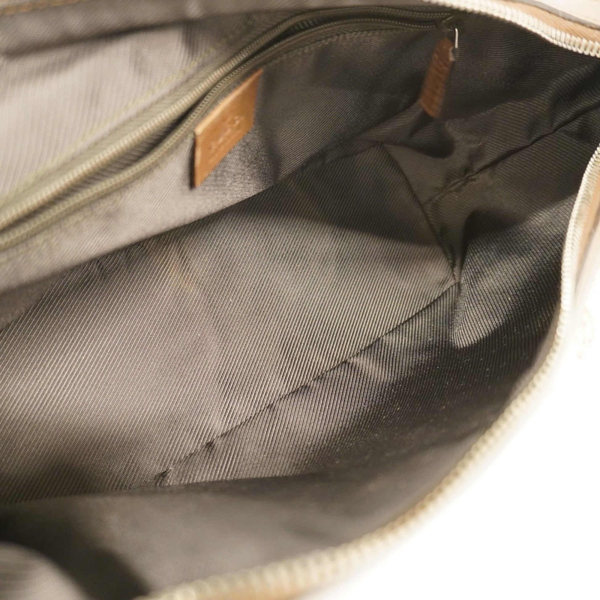 Gucci Brown Canvas Shoulder Bag