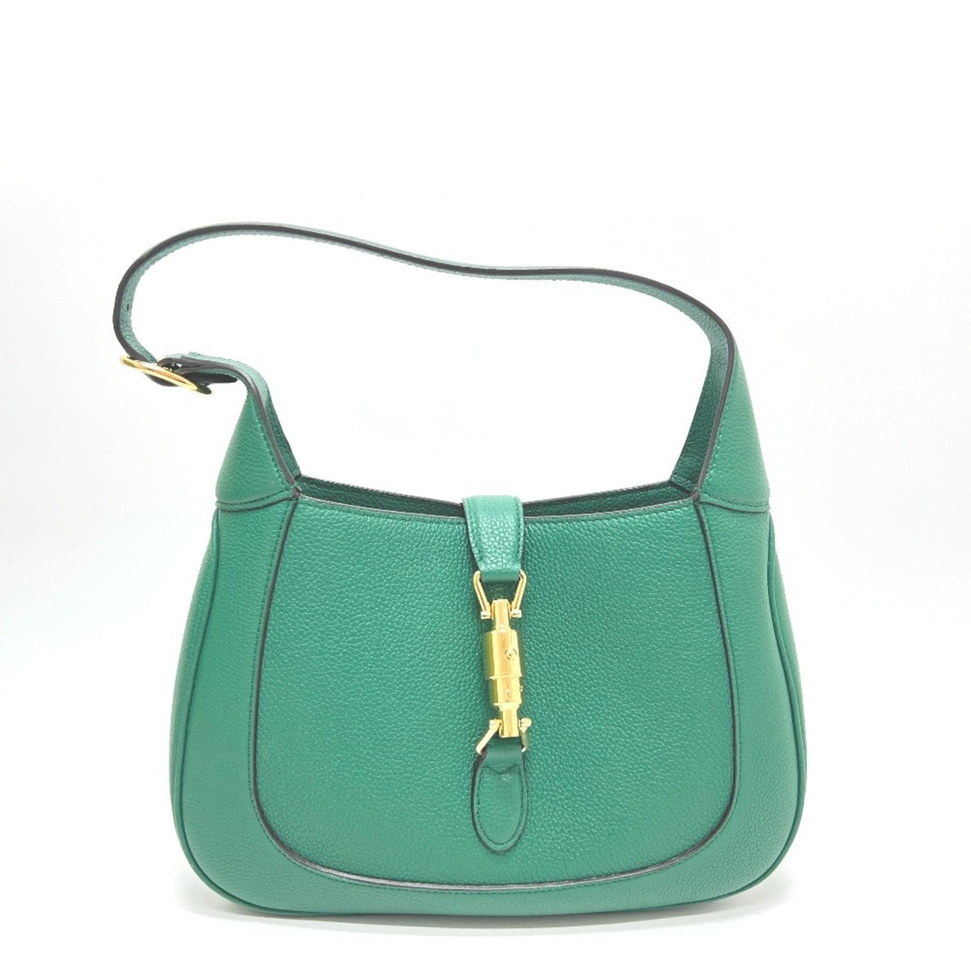 Gucci Green Leather Shoulder Bag
