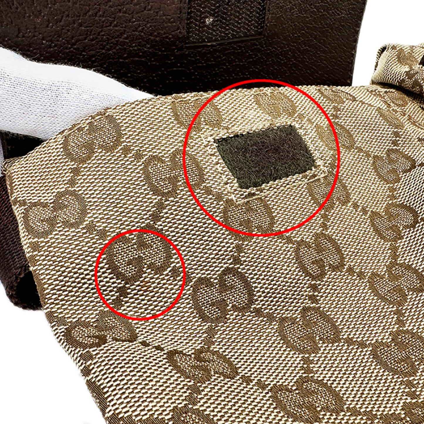 Gucci Gg Canvas Beige Brown Gg Canvas Fanny Pack Sling Bag
