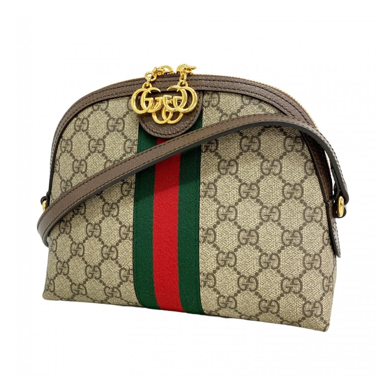 Gucci Brown Pvc Shoulder Bag
