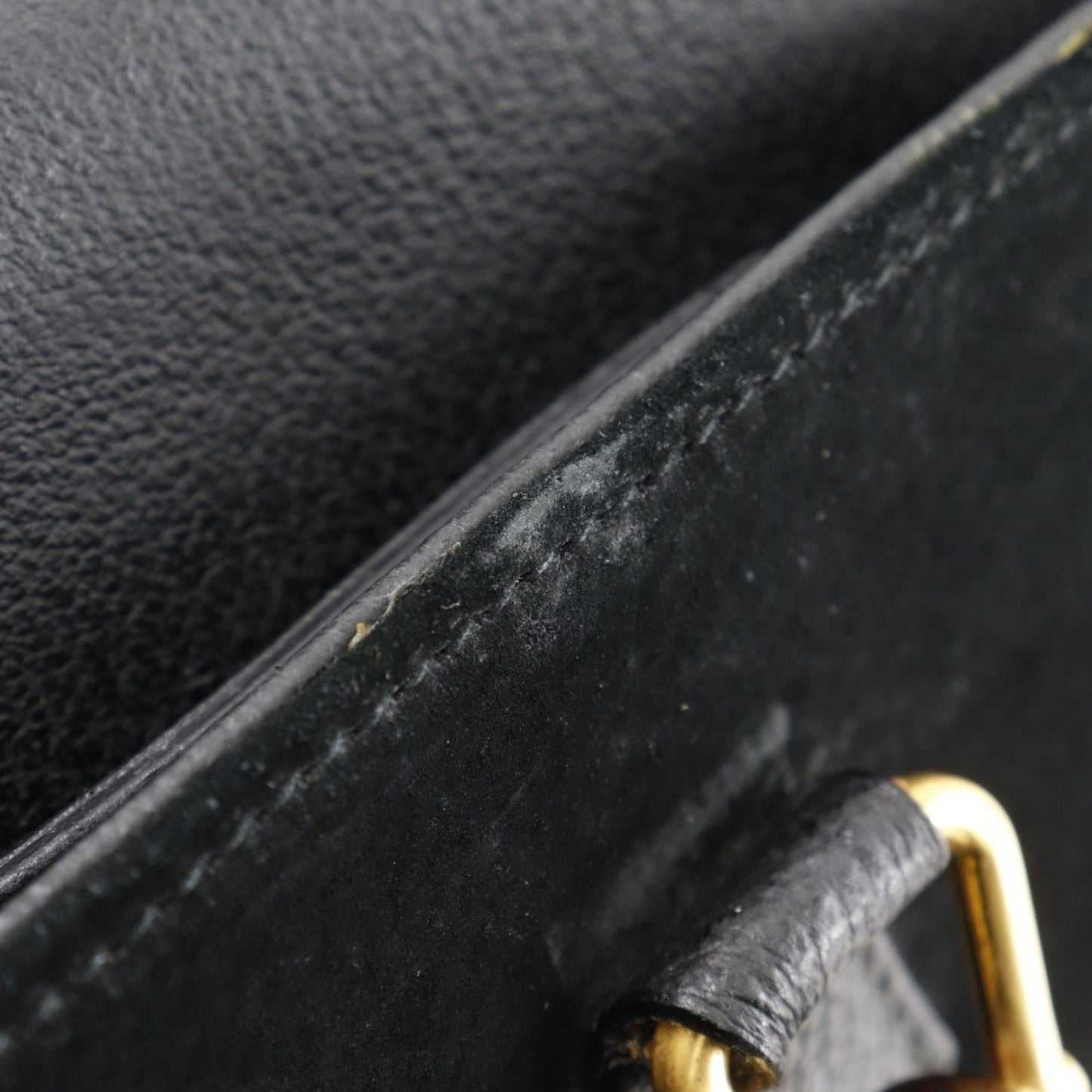 Gucci Black Suede Tote Bag