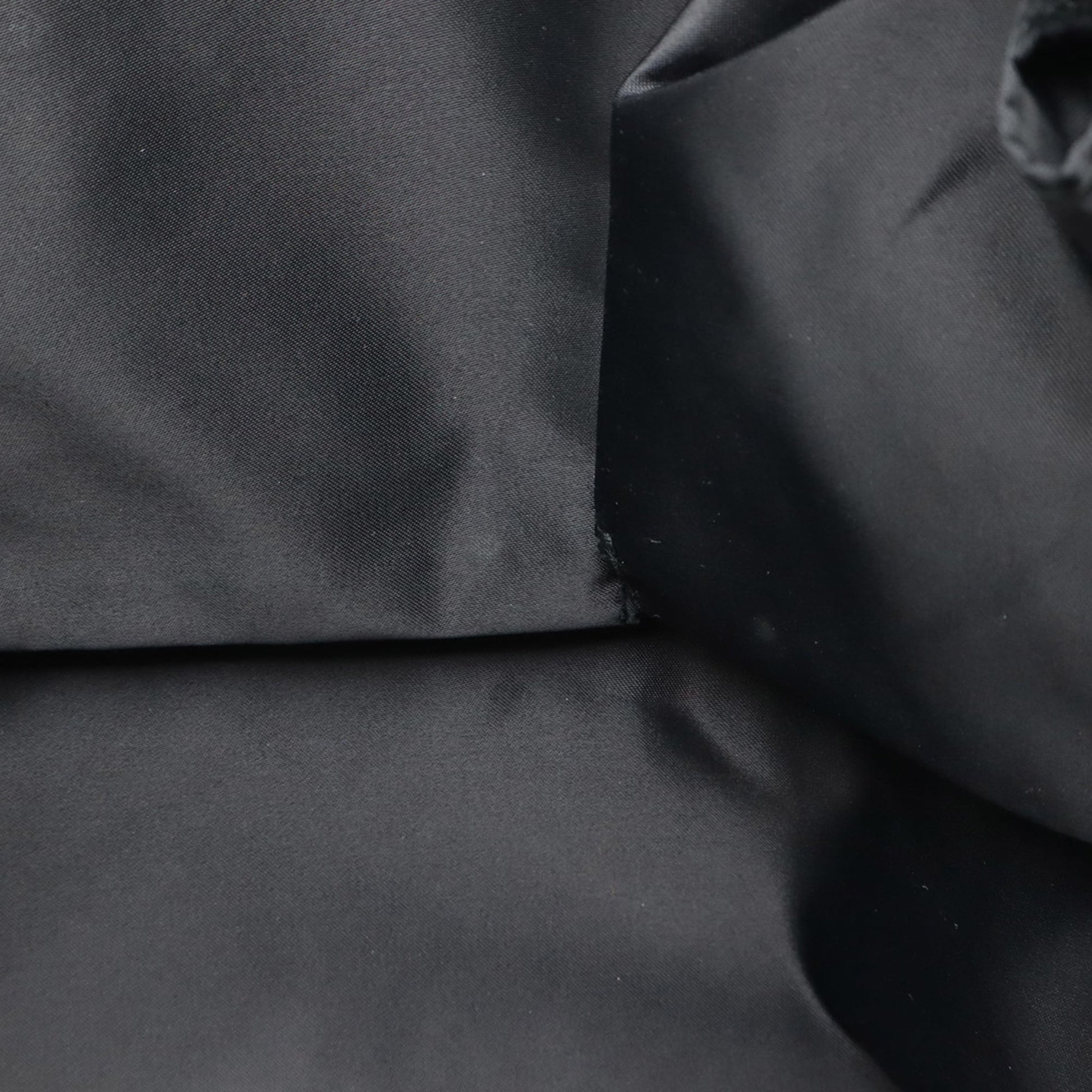 Gucci Black Gray Nylon Leather Shoulder Bag