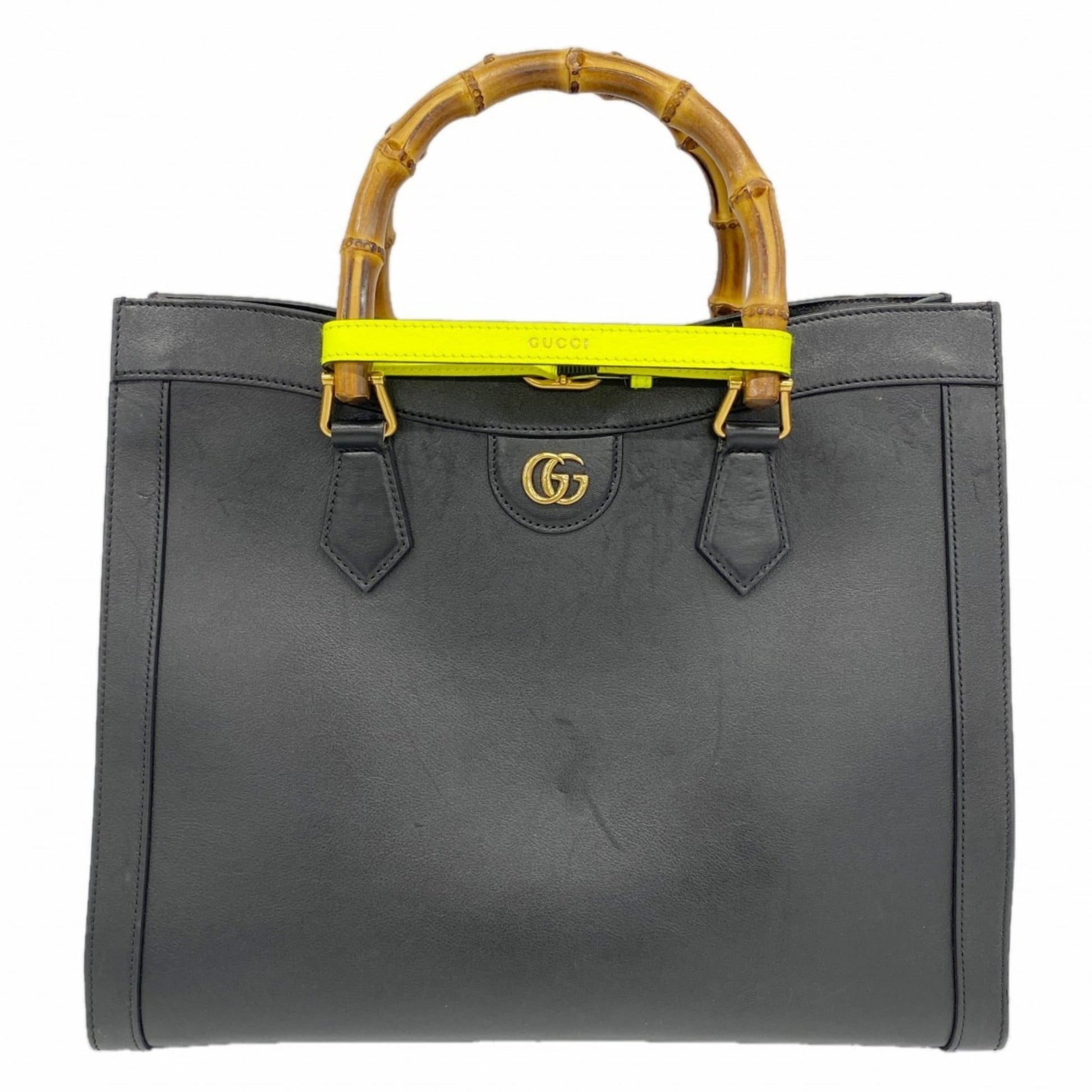 Gucci Black Leather Handbag