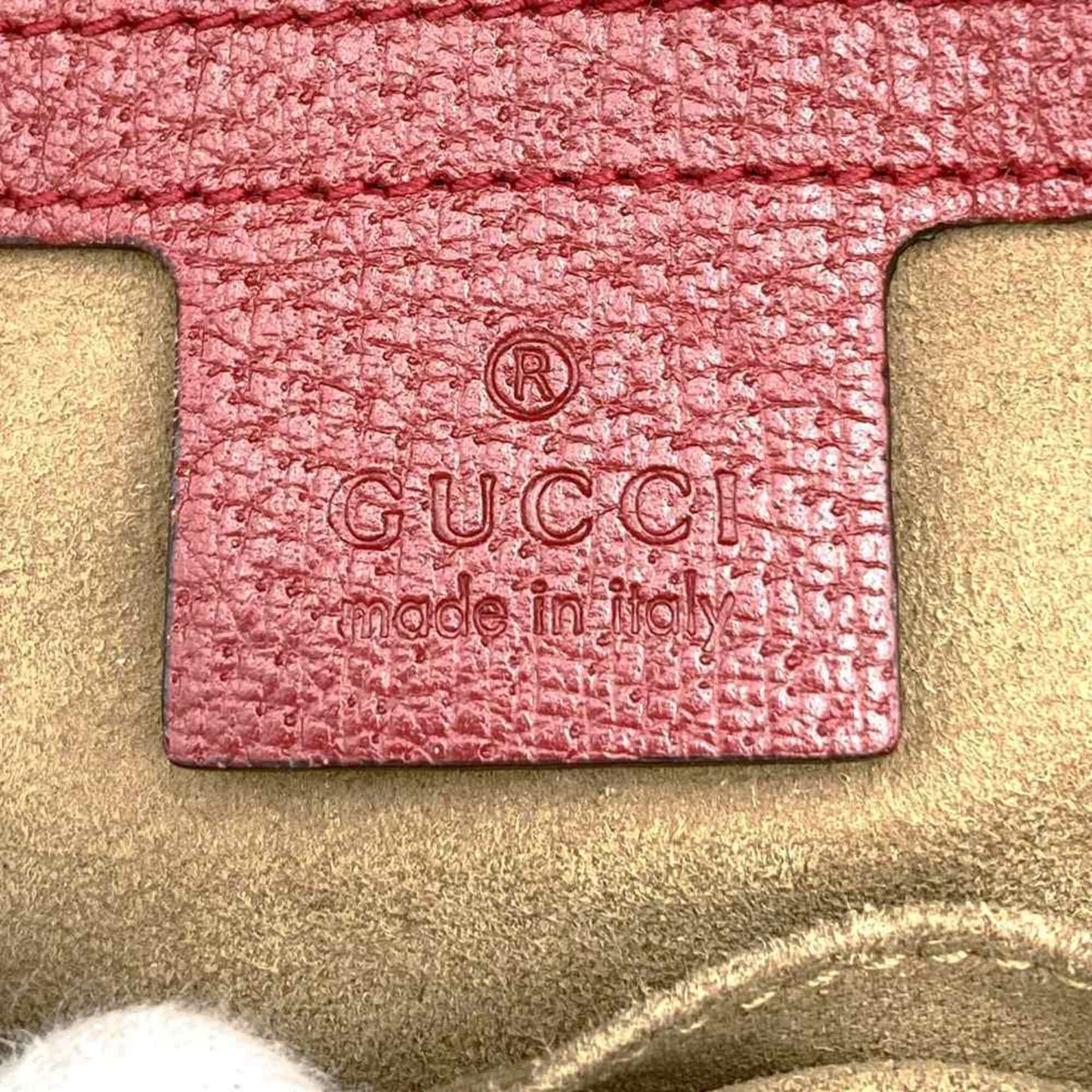 Gucci Green Multi-Color Red Color Yellow Gg Supreme Canvas Leather Backpack