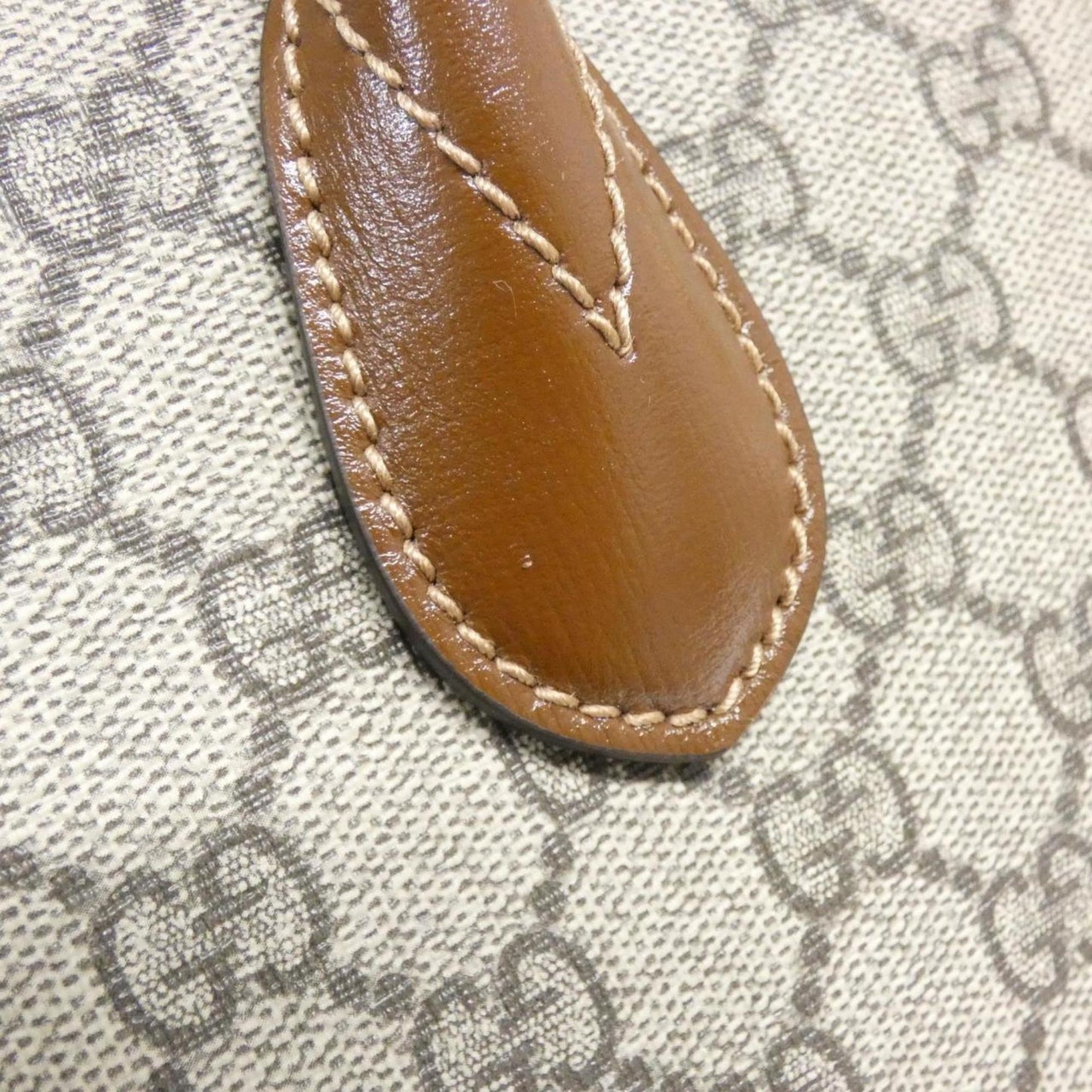 Gucci Beige Brown Gg Supreme Handbag