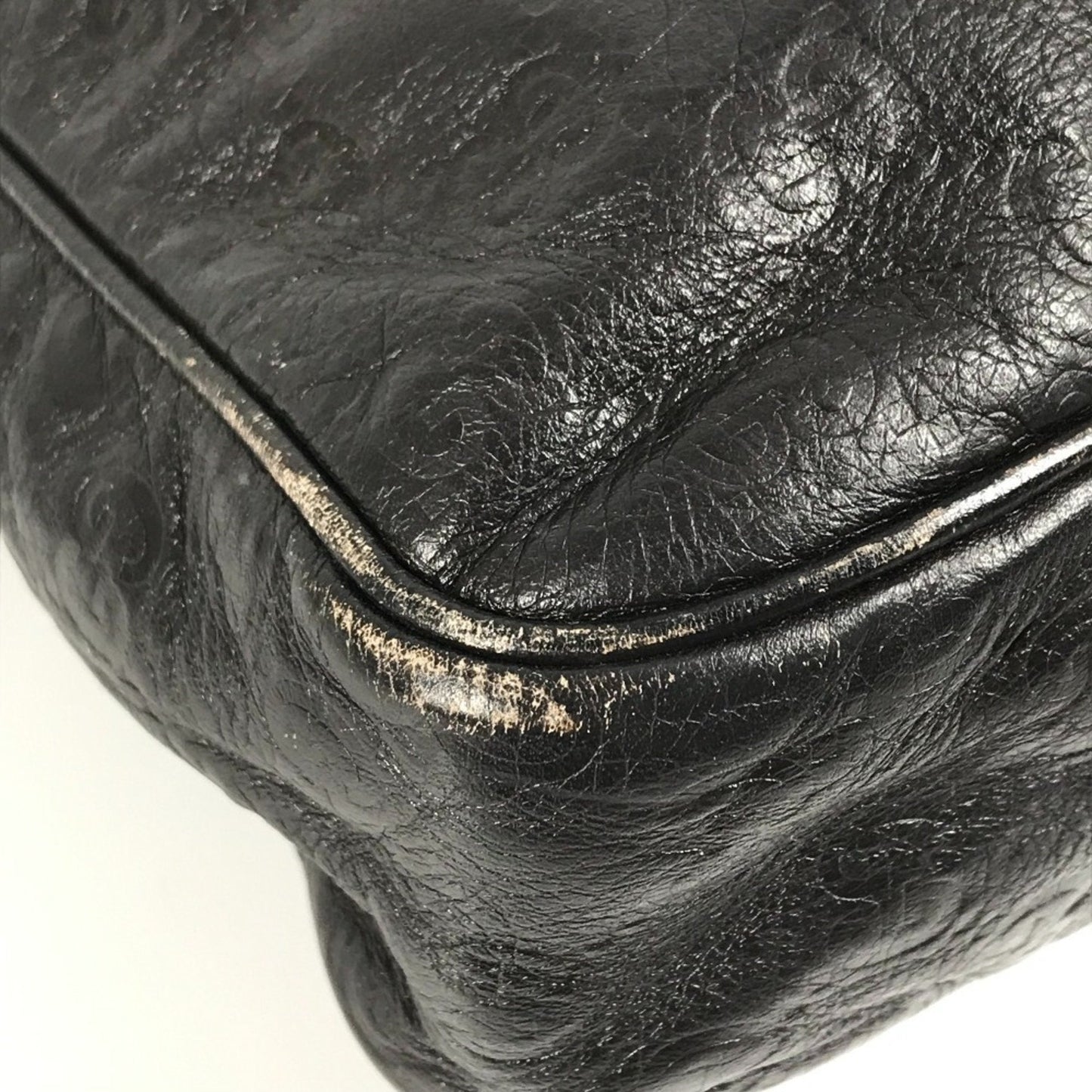 Gucci Brown Leather Pochette Shoulder Bag