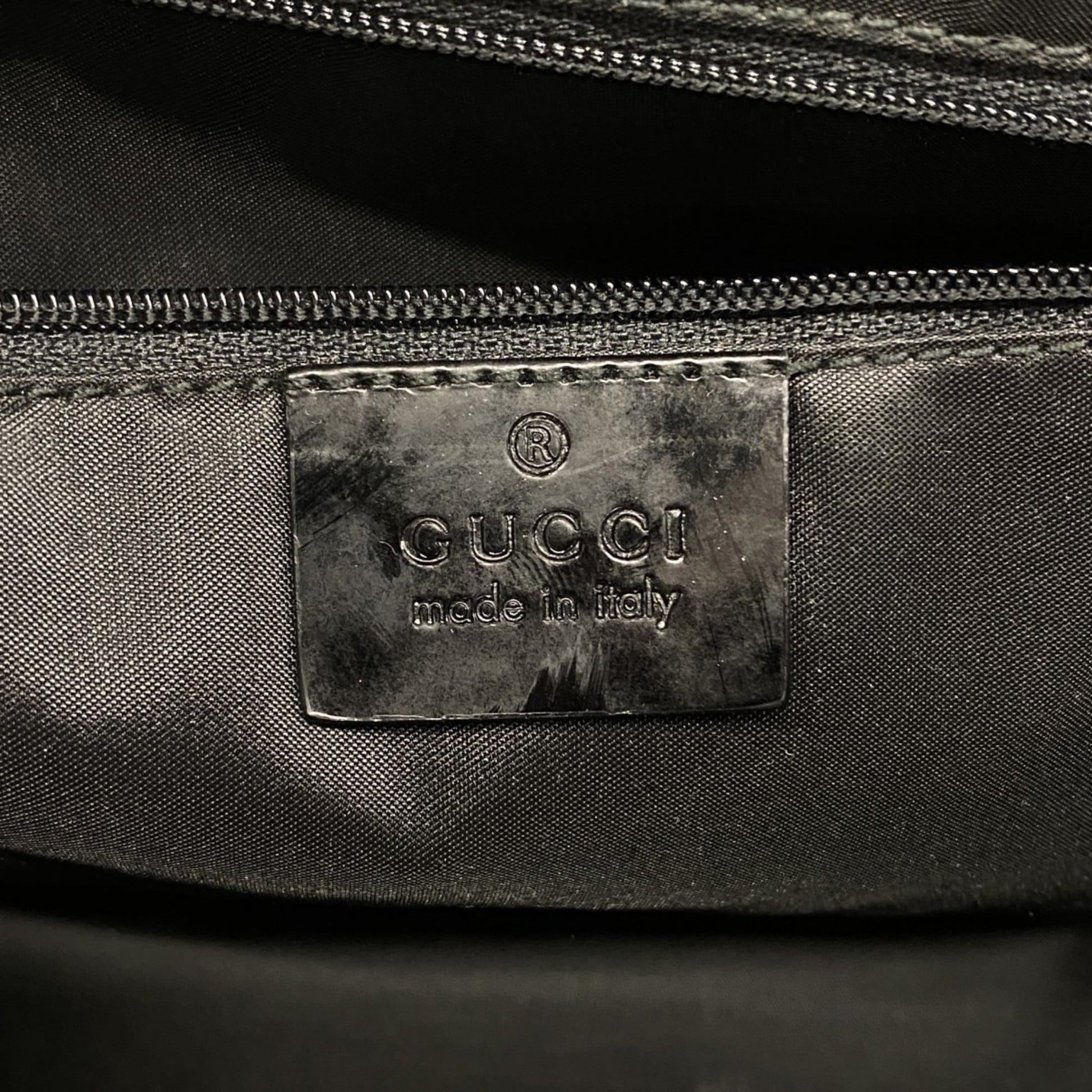 Gucci Black Nylon Handbag