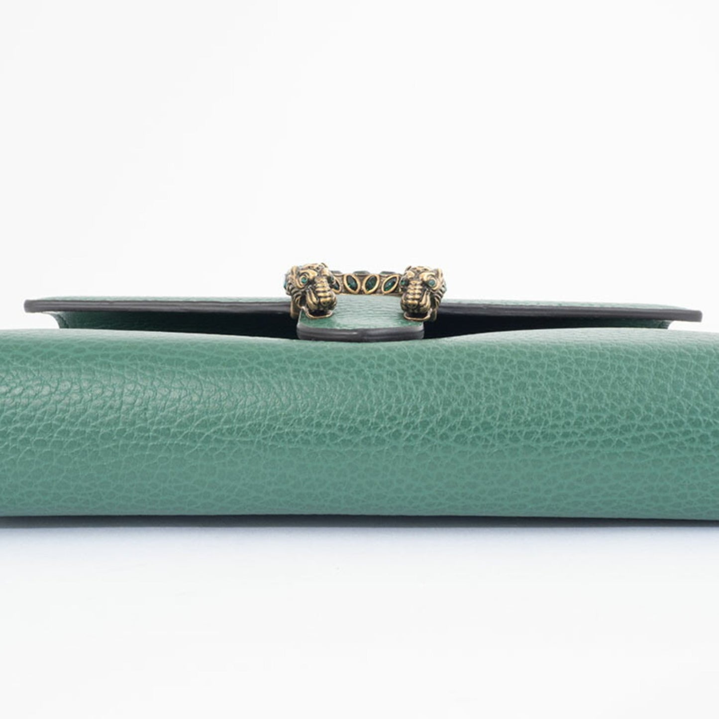 Gucci Green Leather Shoulder Bag