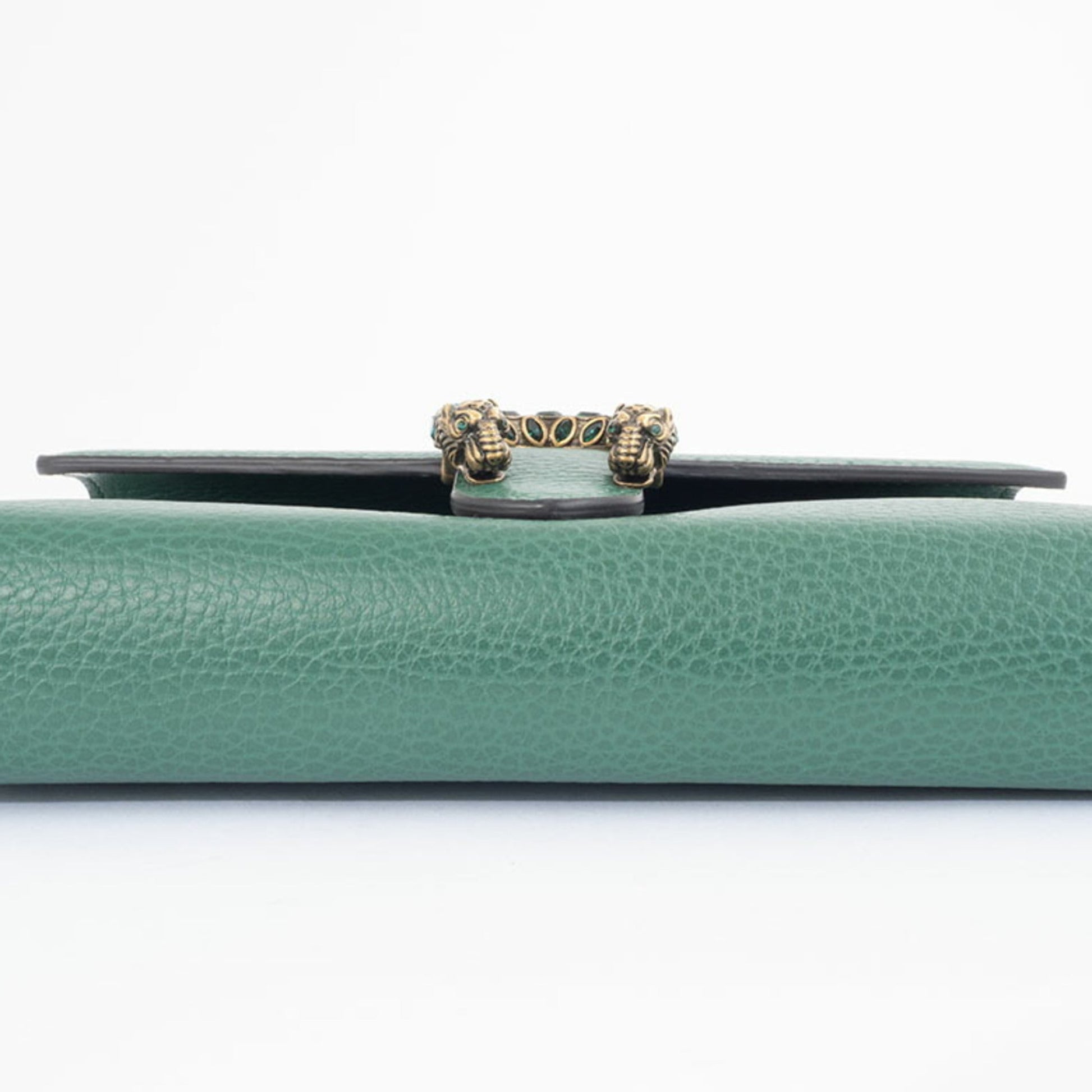 Gucci Green Leather Shoulder Bag