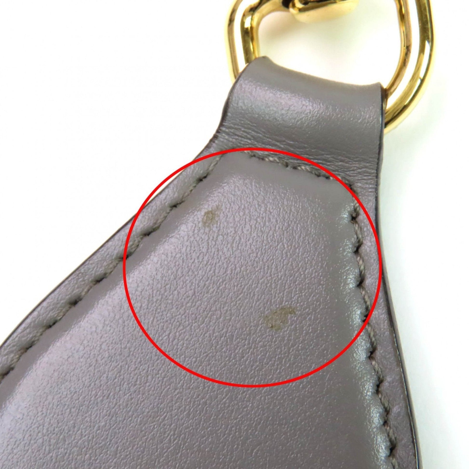 Gucci Gray Leather Handbag Shoulder Bag