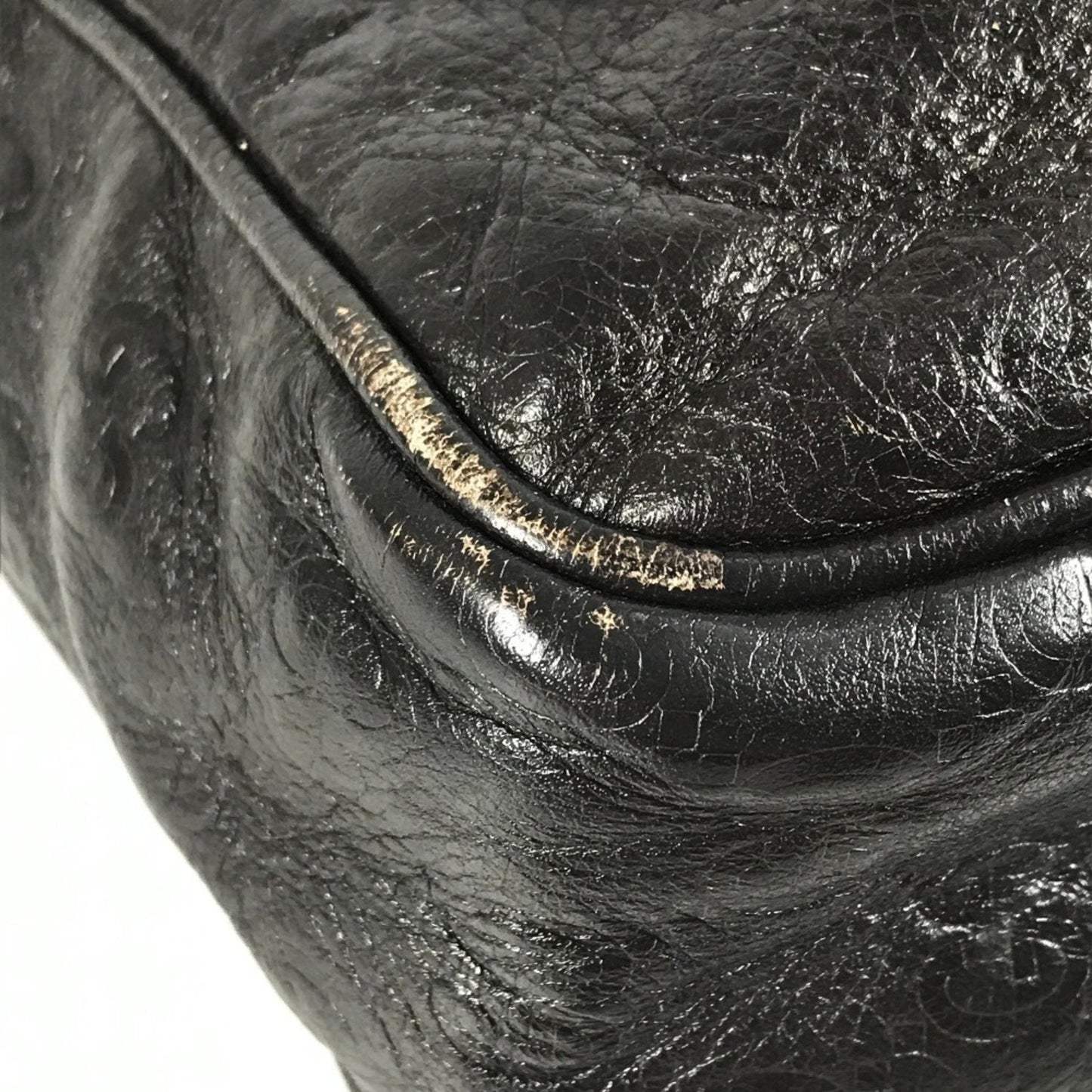 Gucci Brown Leather Pochette Shoulder Bag