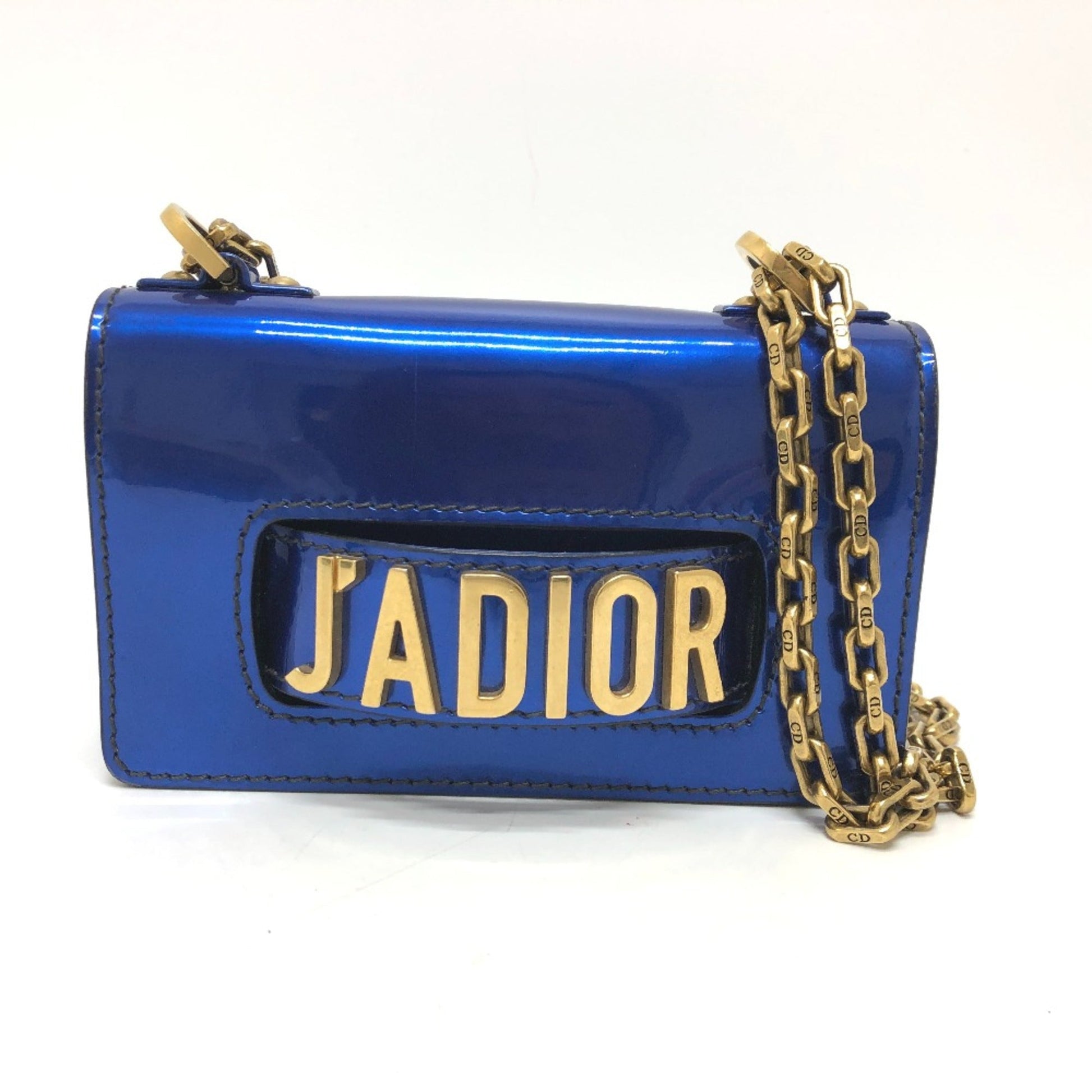 Dior Handbag Christian Other Shoulder Bag Blue