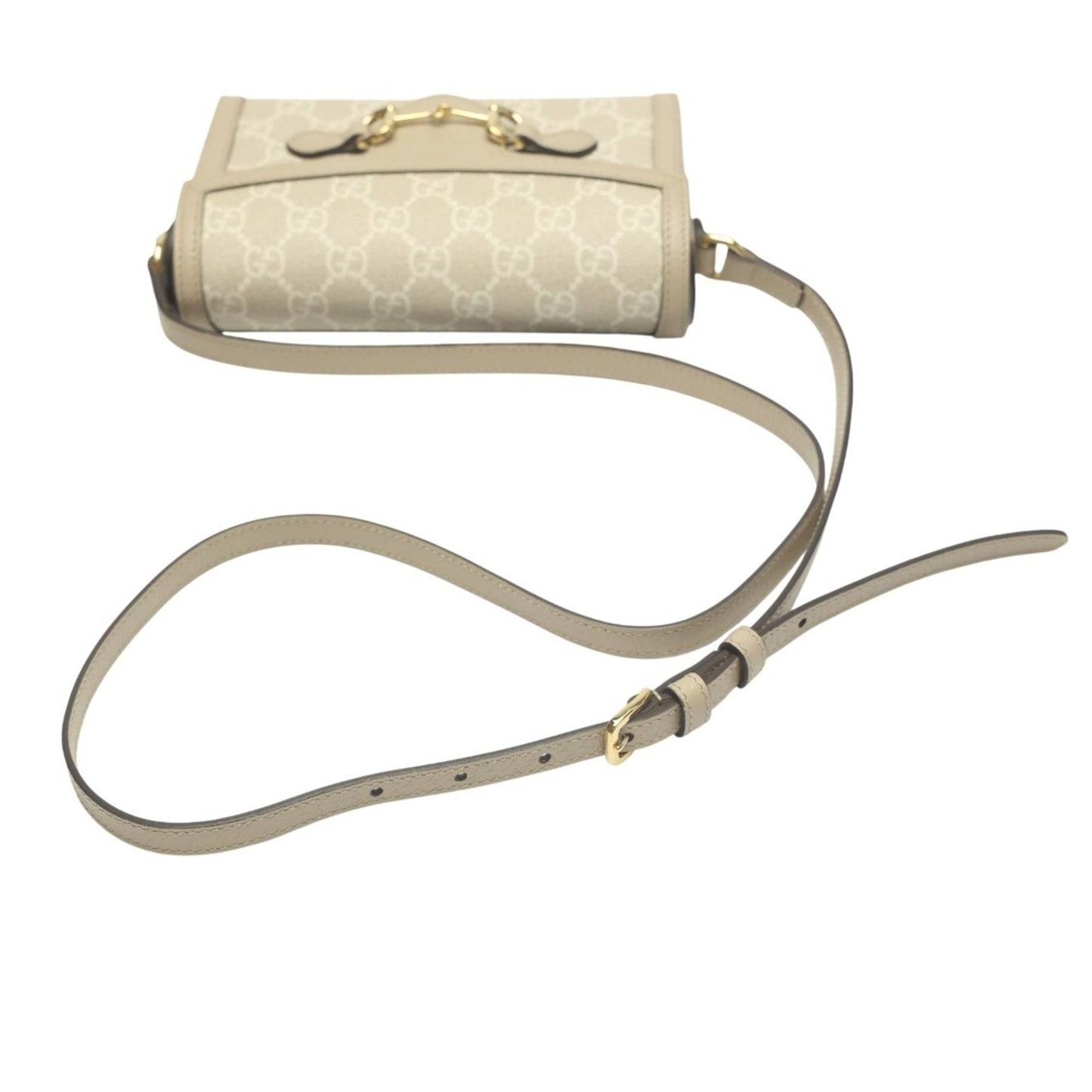 Gucci Beige Pvc Shoulder Bag