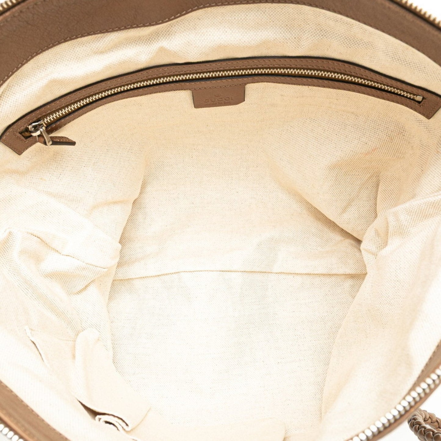 Gucci Brown Leather Shoulder Bag