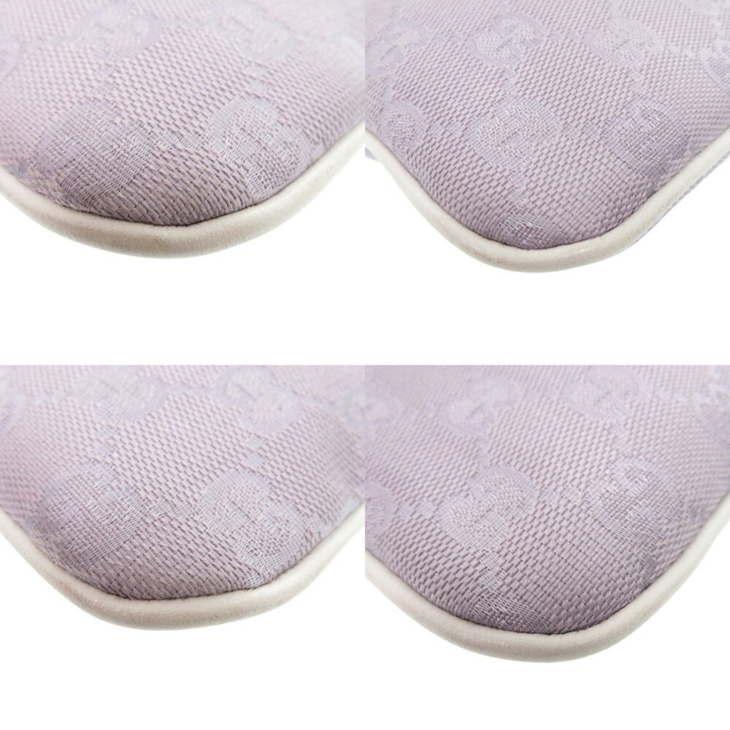 Gucci Gg Canvas Purple White Gg Canvas Shoulder Bag