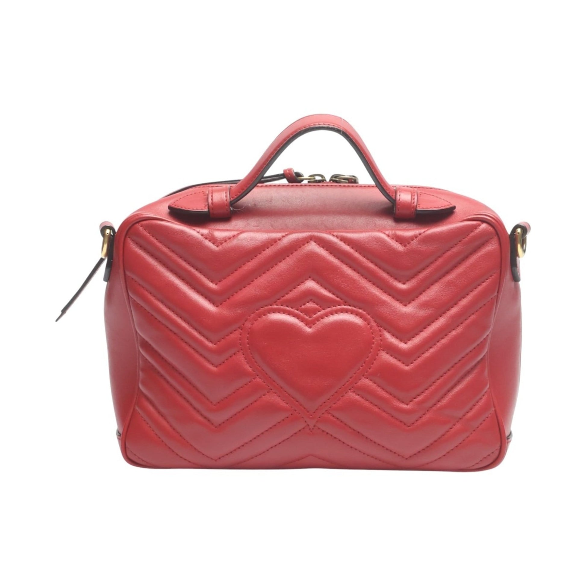 Gucci Red Color Leather Fanny Pack Sling Bag