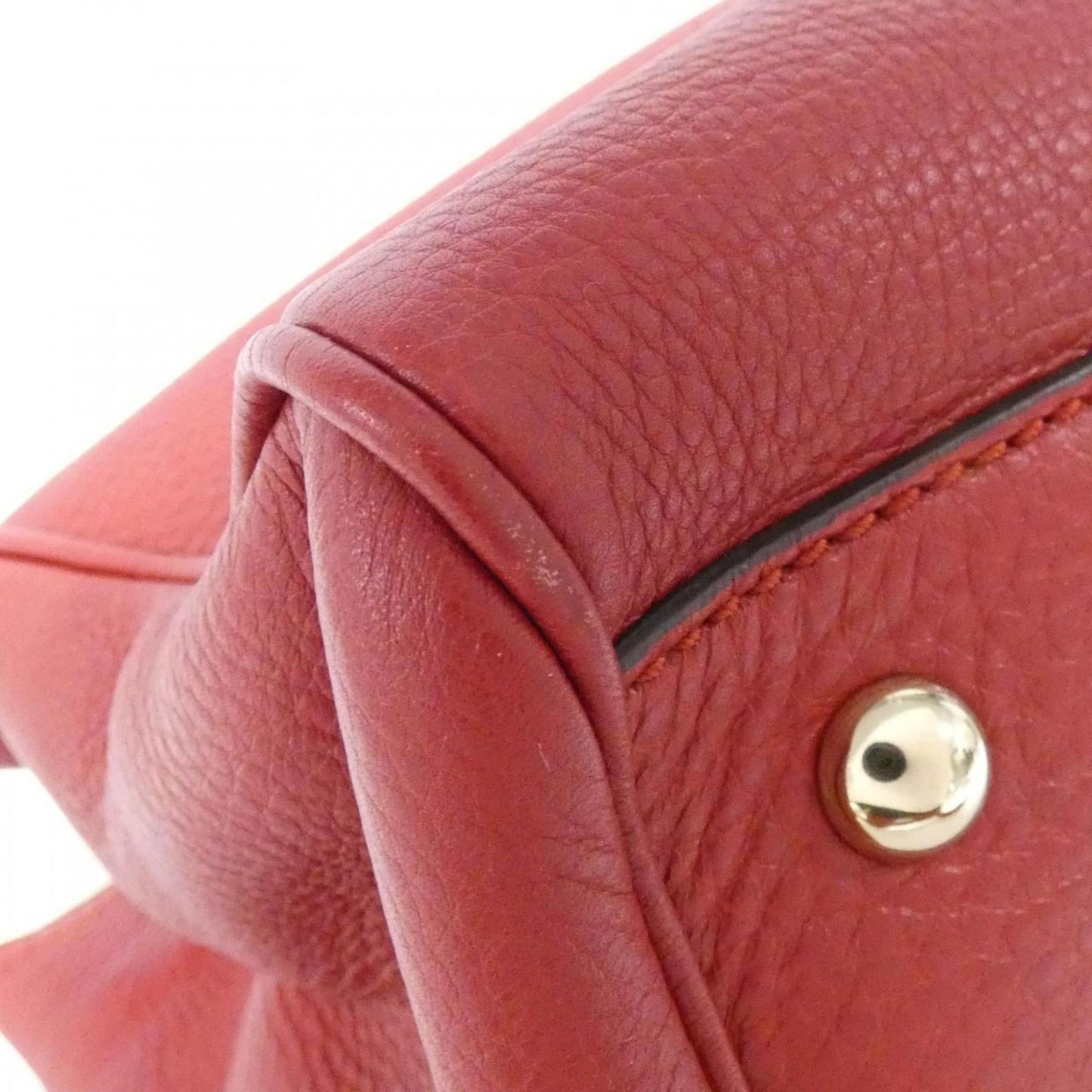 Gucci Dark Red Leather Handbag