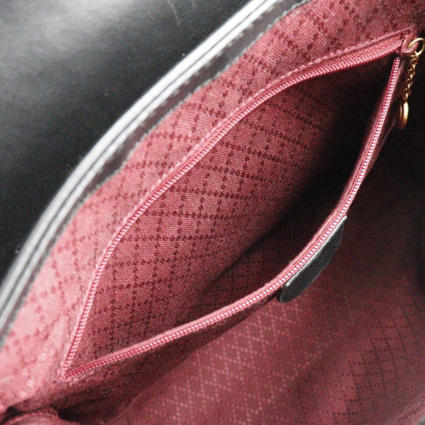 Gucci Black Leather Backpack