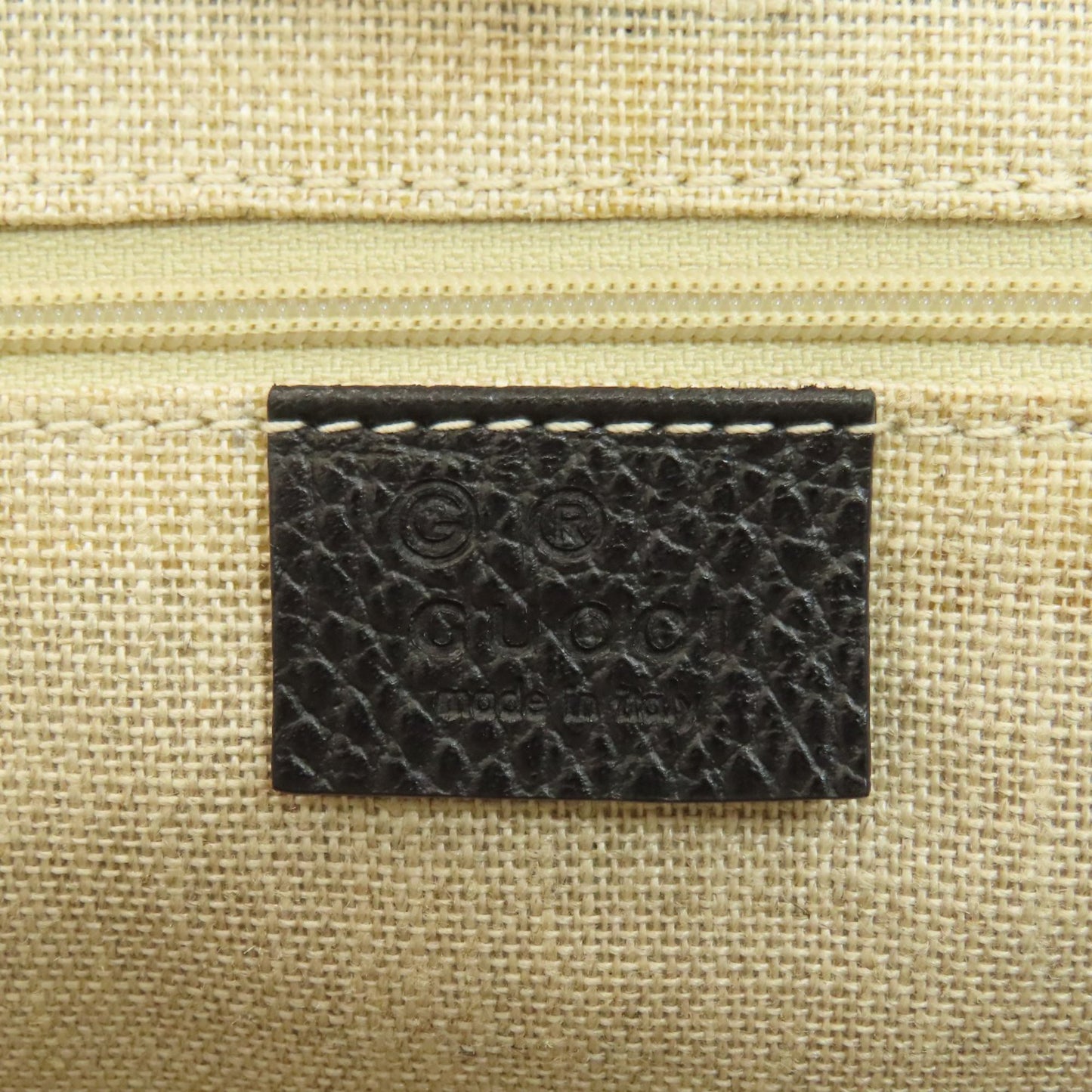 Gucci Black Leather Handbag
