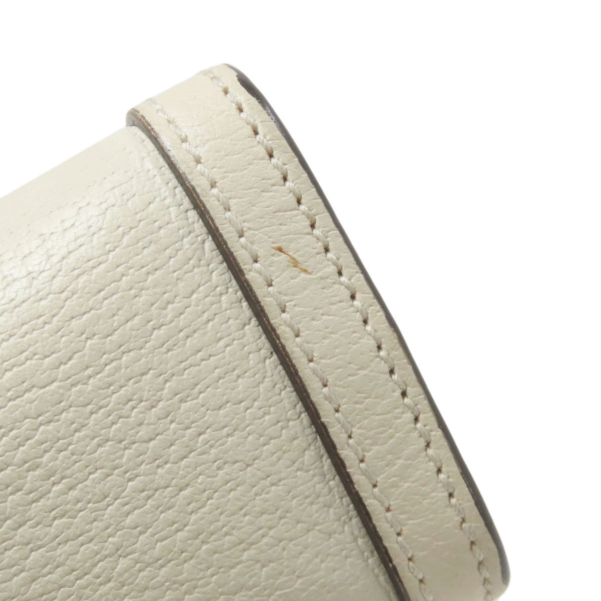 Gucci White Leather Shoulder Bag