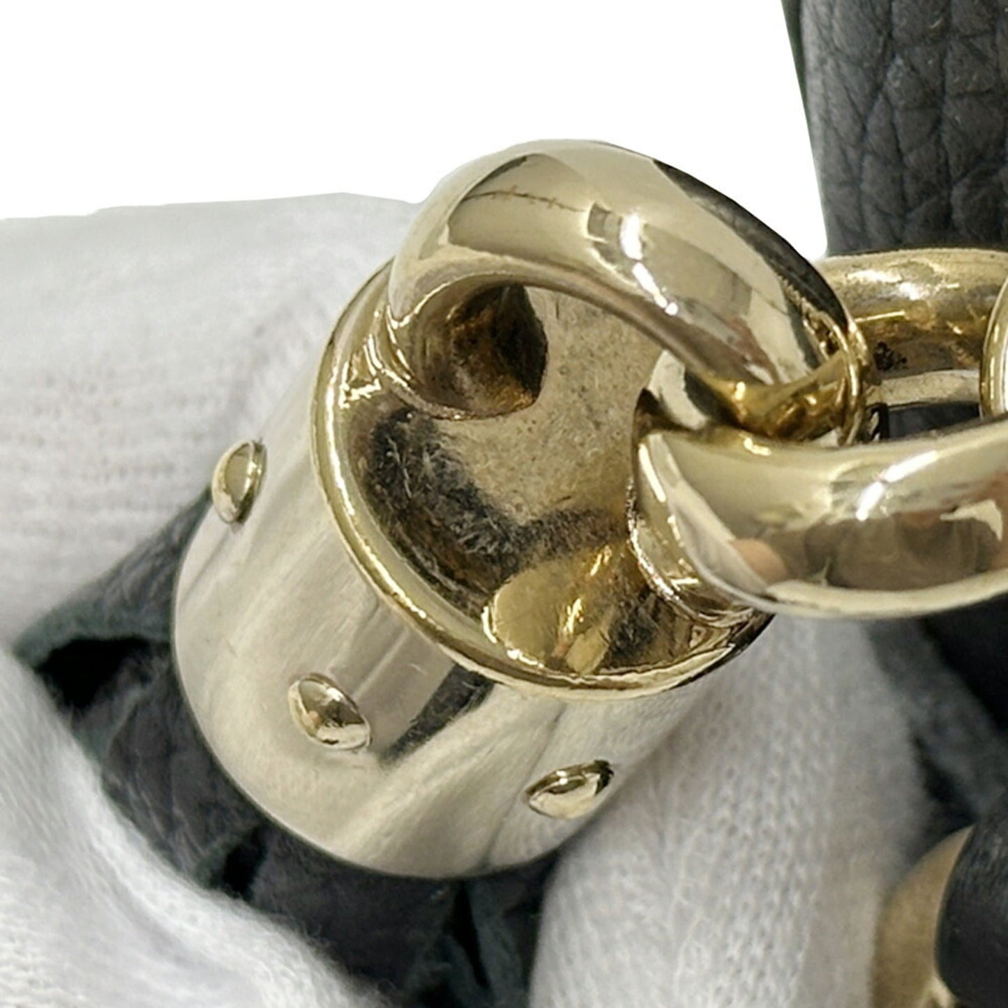 Gucci Black Leather Shoulder Bag