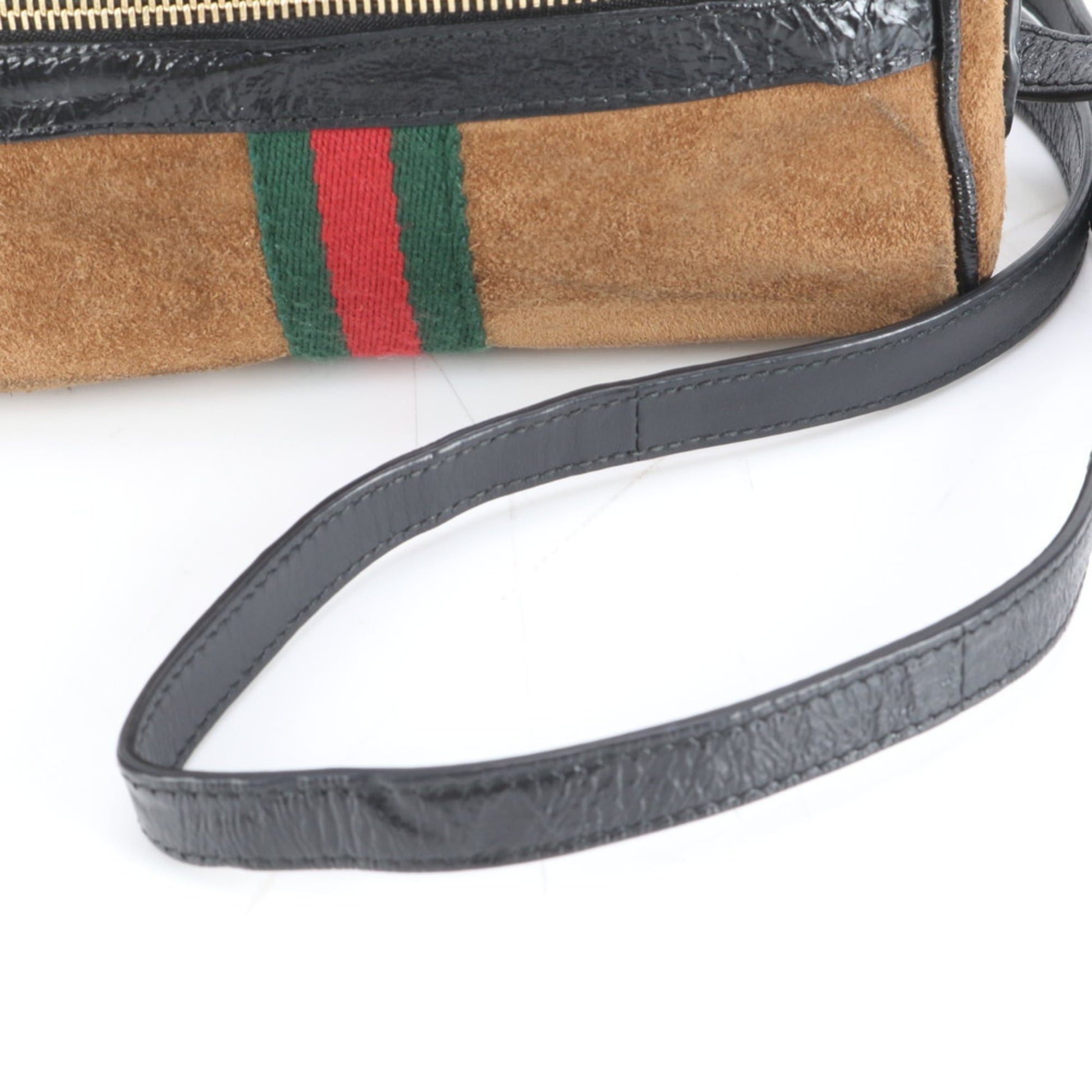 Gucci Brown Leather Shoulder Bag