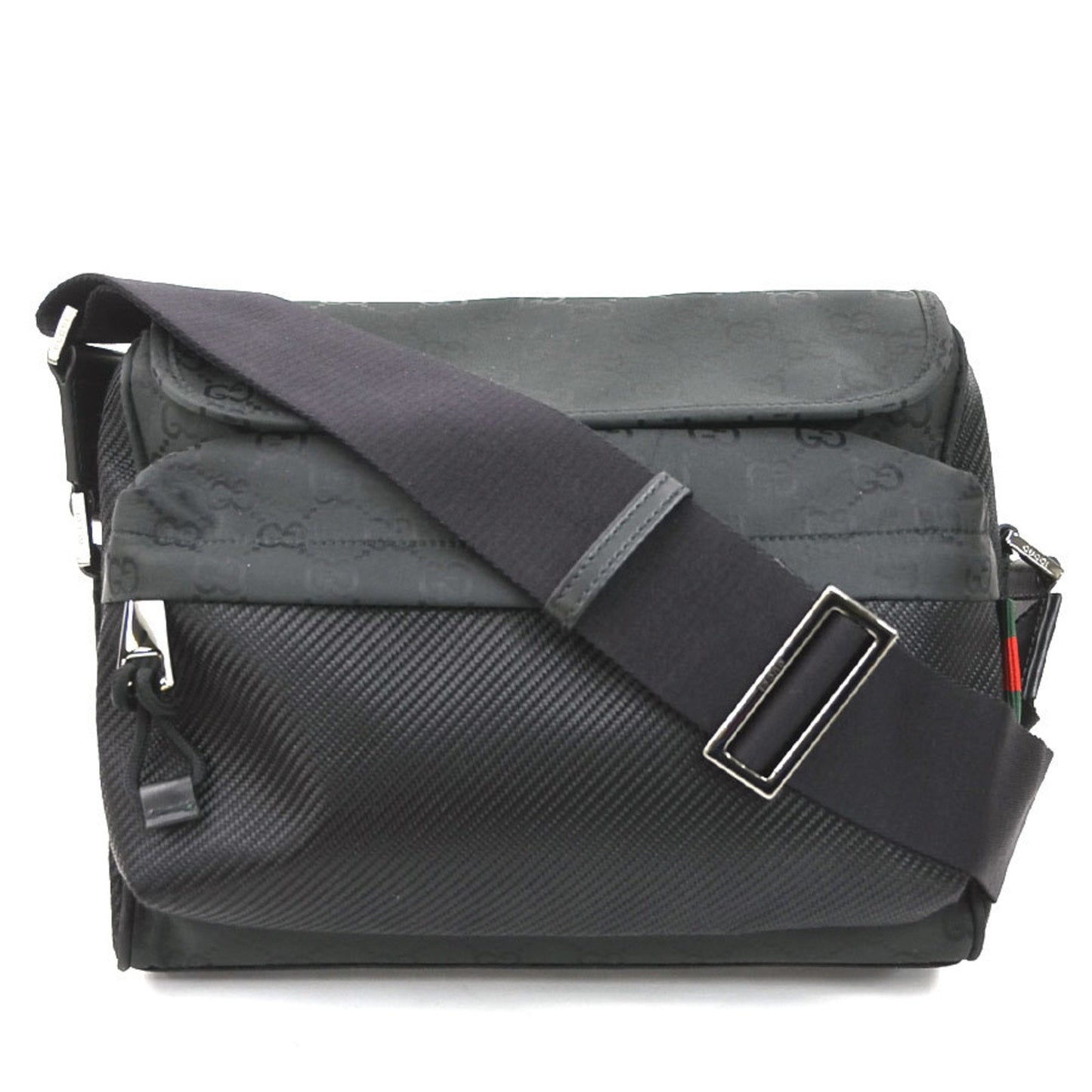 Gucci Black Nylon Shoulder Bag