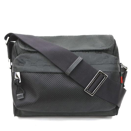 Gucci Black Nylon Shoulder Bag