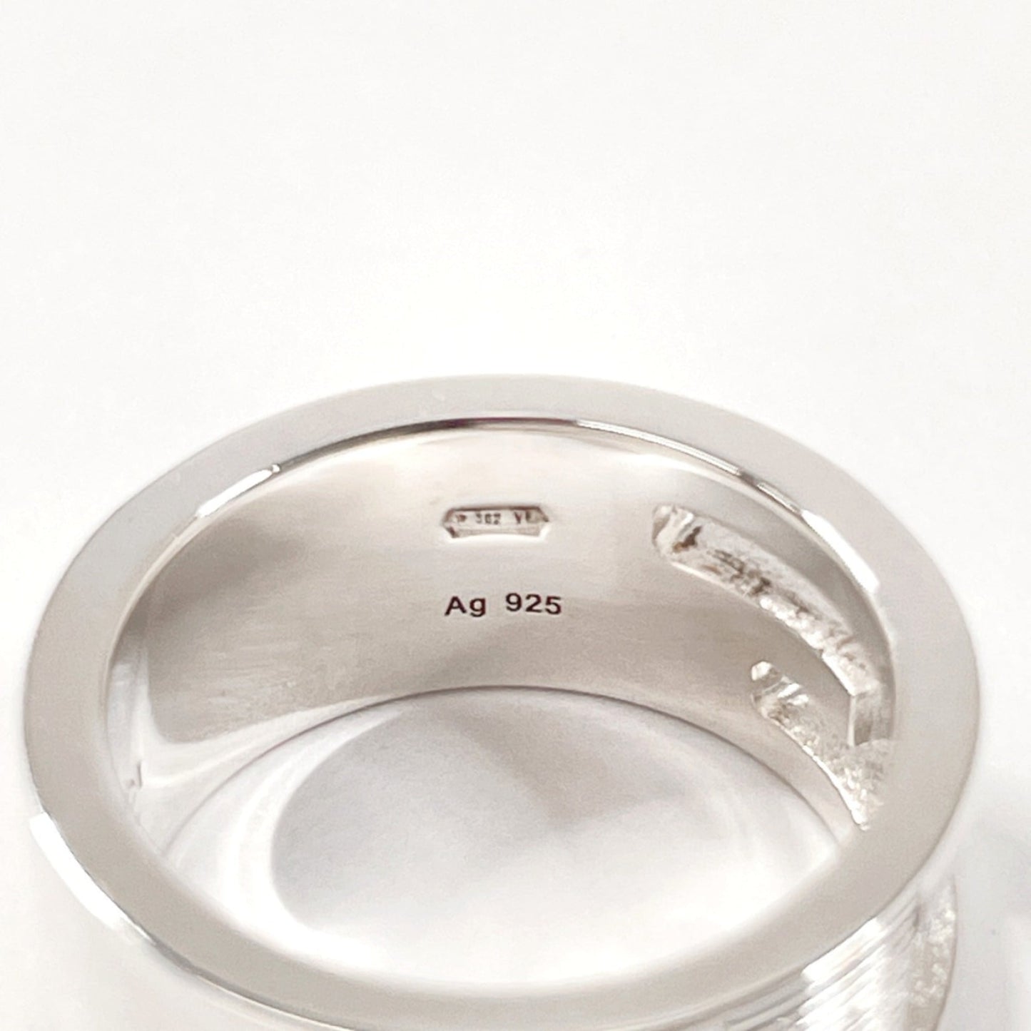 Gucci Silver Silver 925 Band Ring