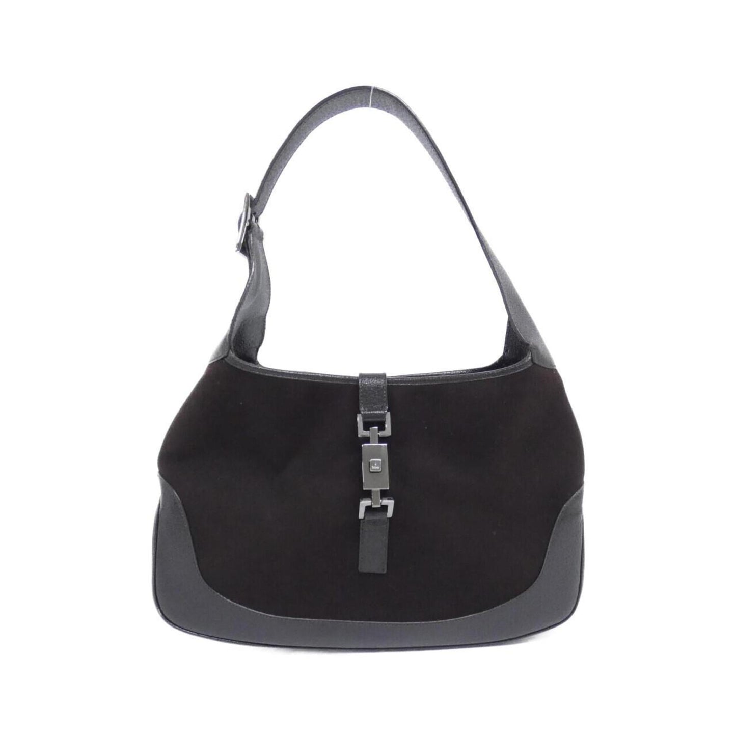 Gucci Brown Felt Shoulder Bag