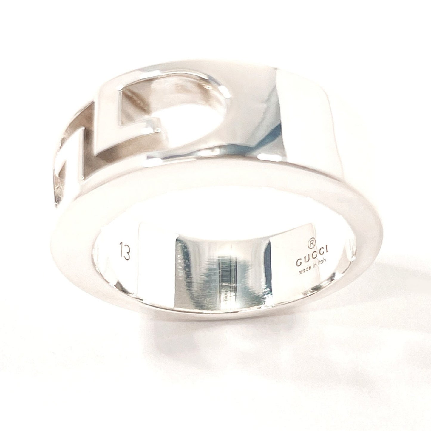 Gucci Silver Silver 925 Band Ring