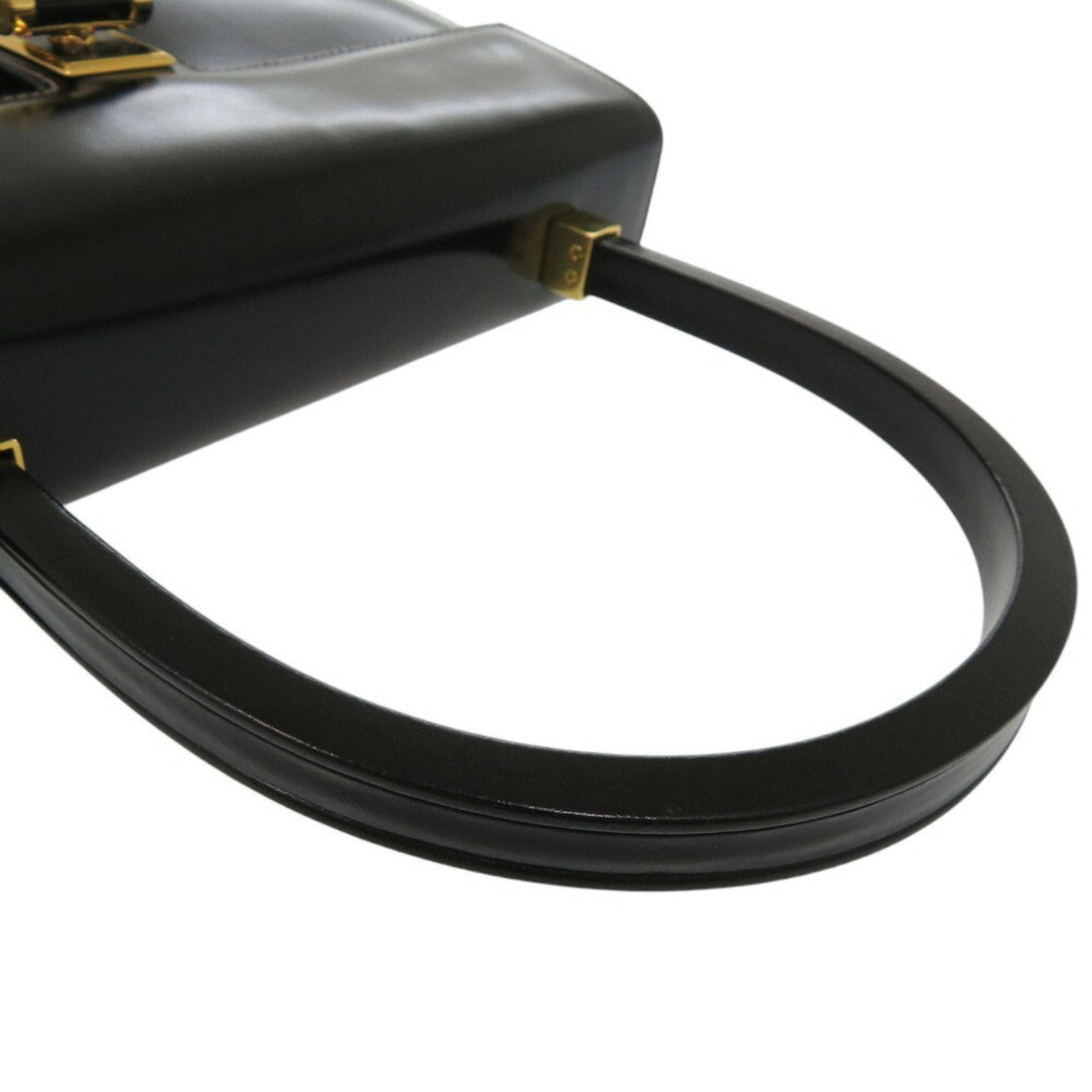 Gucci Black Leather Handbag