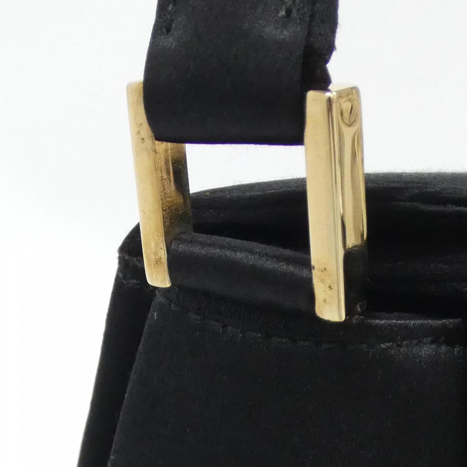 Gucci Black Satin Handbag