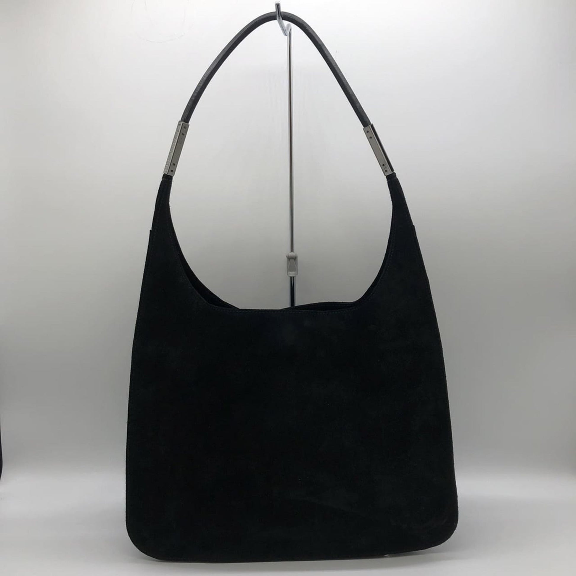 Gucci Black Suede Handbag Shoulder Bag
